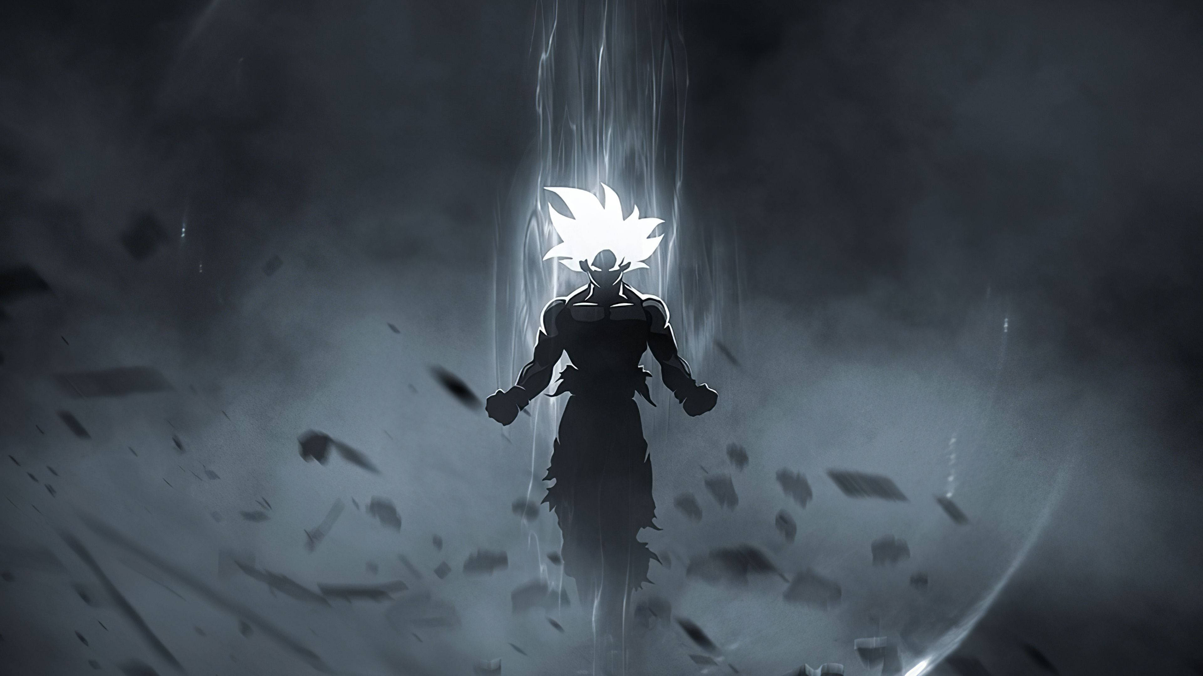 ไซย่าเทพ โกคู DBZ 4K วอลเปเปอร์