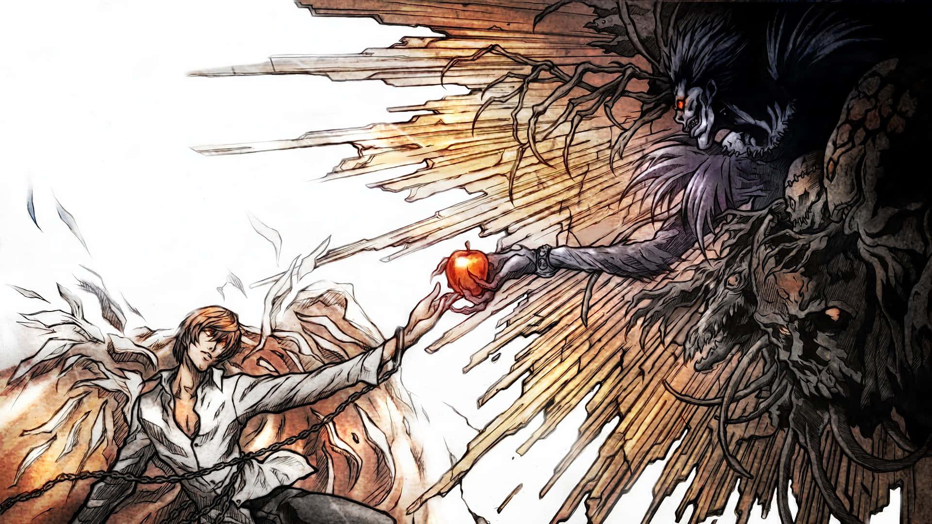 Death Note การสร้างอาดัม 4K วอลเปเปอร์