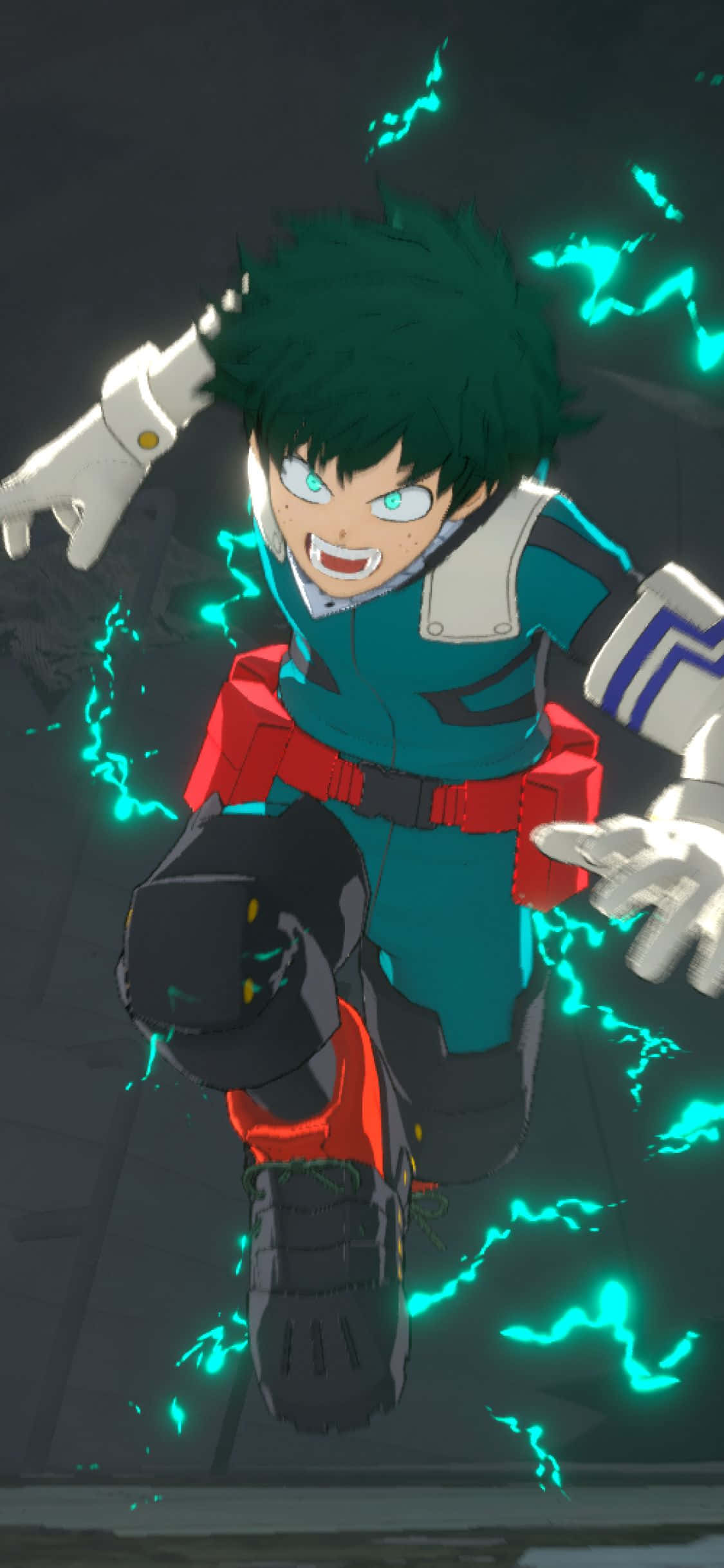Deku จาก My Hero Academia โดดเด่นในฐานะนักเรียนอันดับหนึ่งของซีรีส์ วอลเปเปอร์