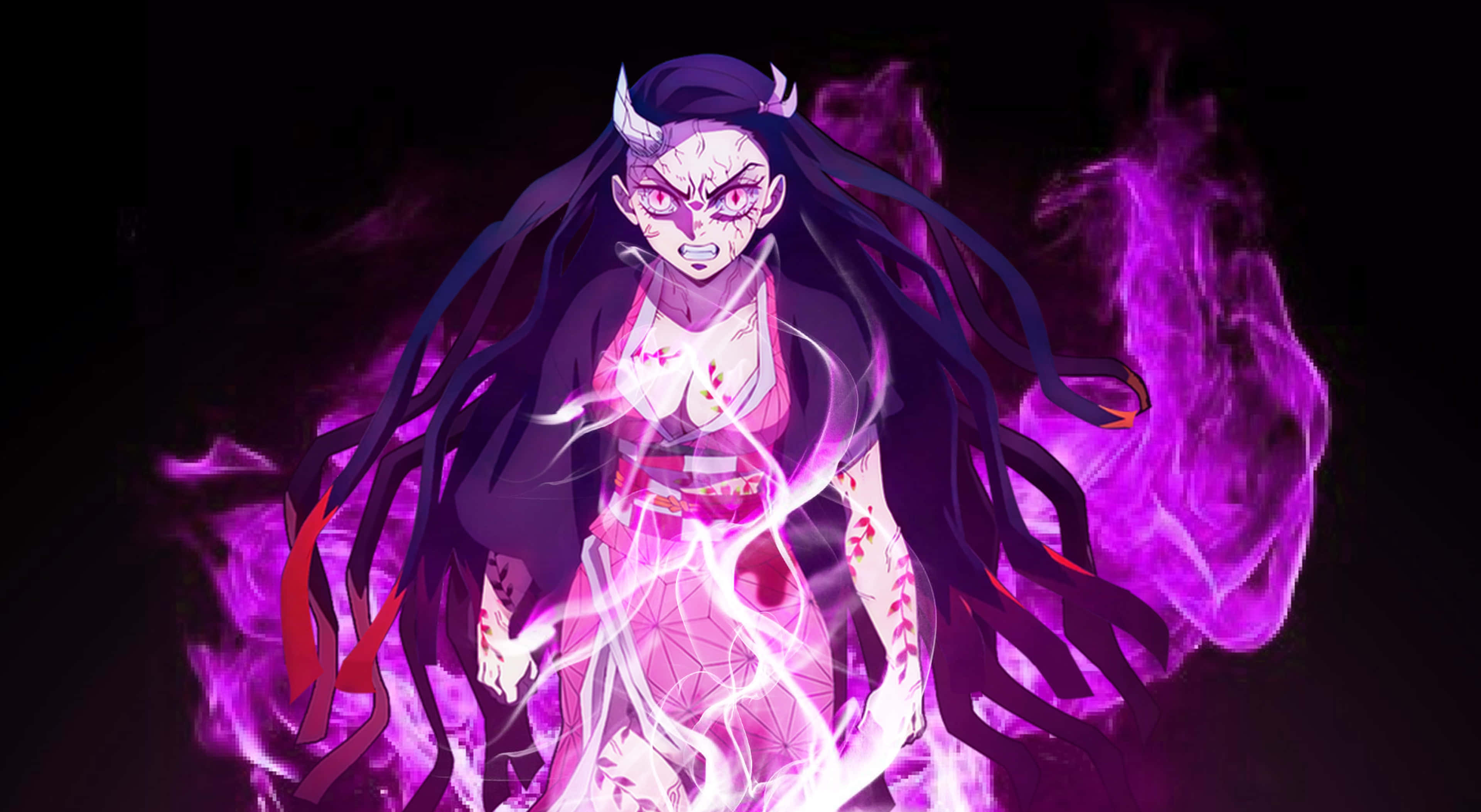 พื้นหลัง Demon Slayer 3840 x 2106 วอลเปเปอร์