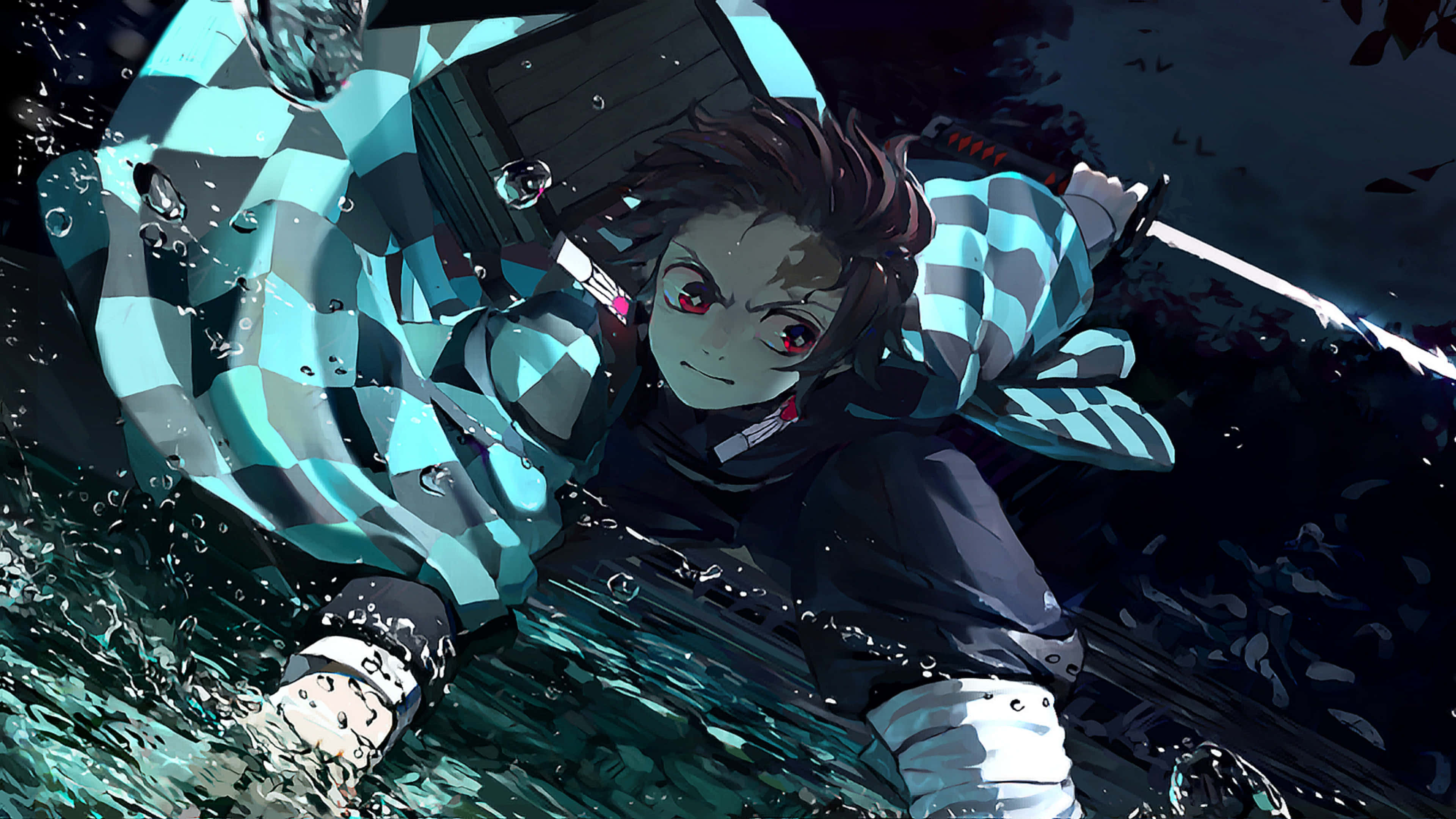 สำรวจโลกอันน่าหลังใน Demon Slayer 4K วอลเปเปอร์