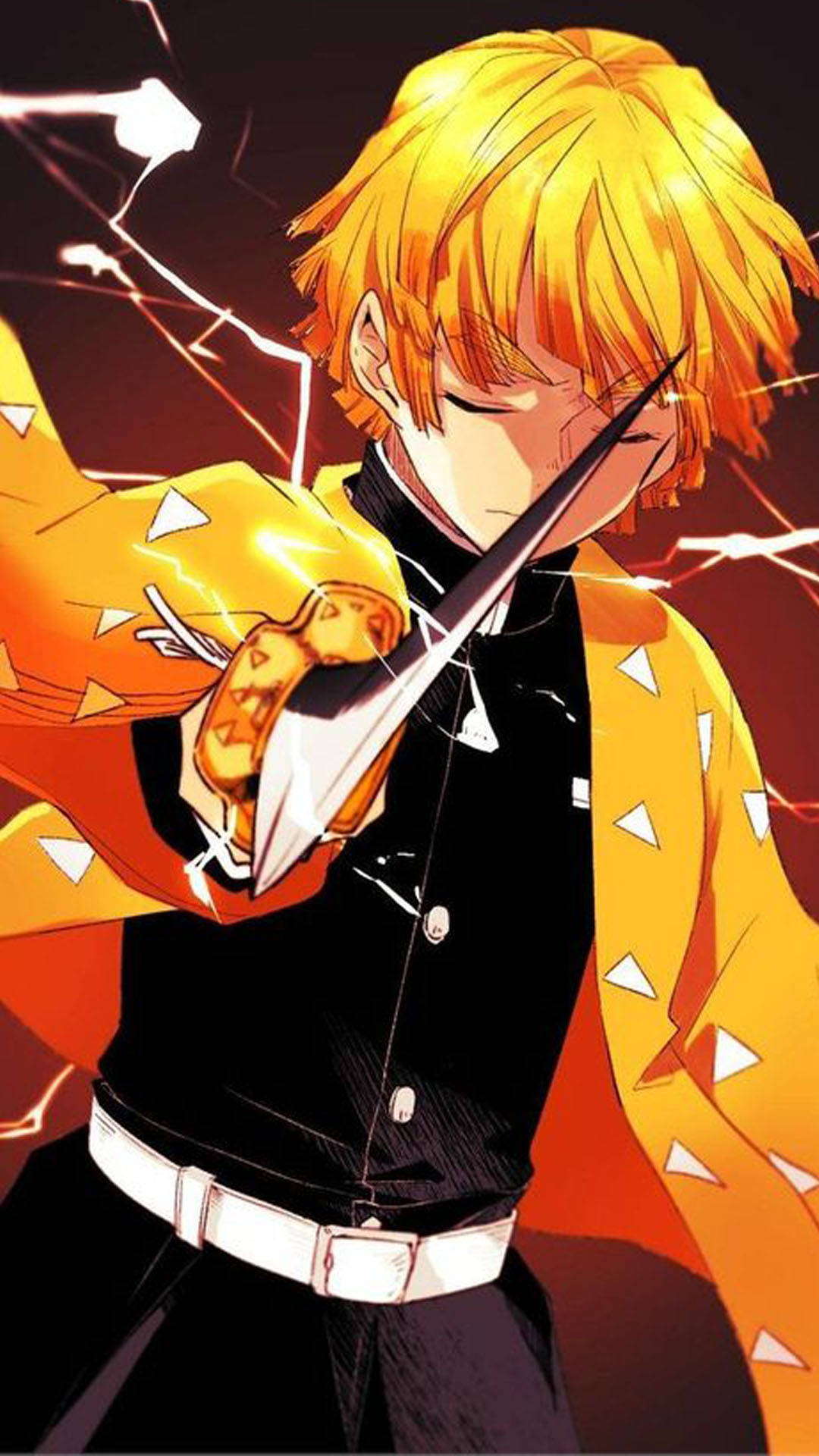 เซ็นิตสึ ชี้คาตานะ Demon Slayer วอลเปเปอร์