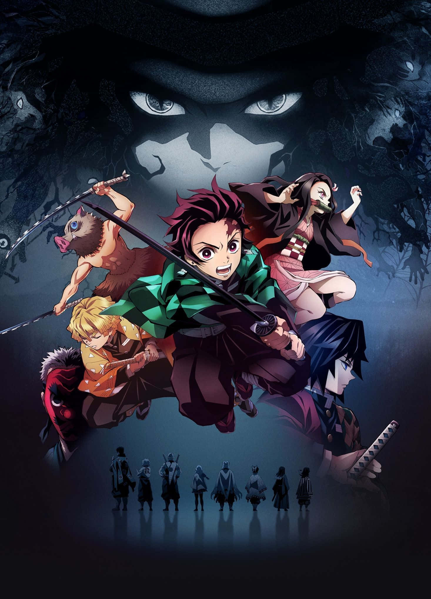 สำรวจโลกที่เต็มไปด้วยความตื่นเต้นและแอ็คชั่นกับ Demon Slayer บน iPad วอลเปเปอร์