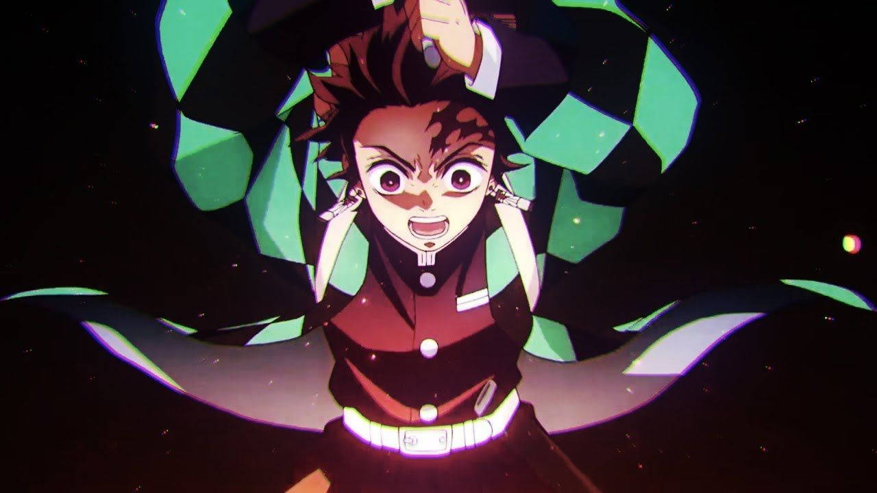 ปีศาจโจมตีทานจิโร่ใน Demon Slayer วอลเปเปอร์