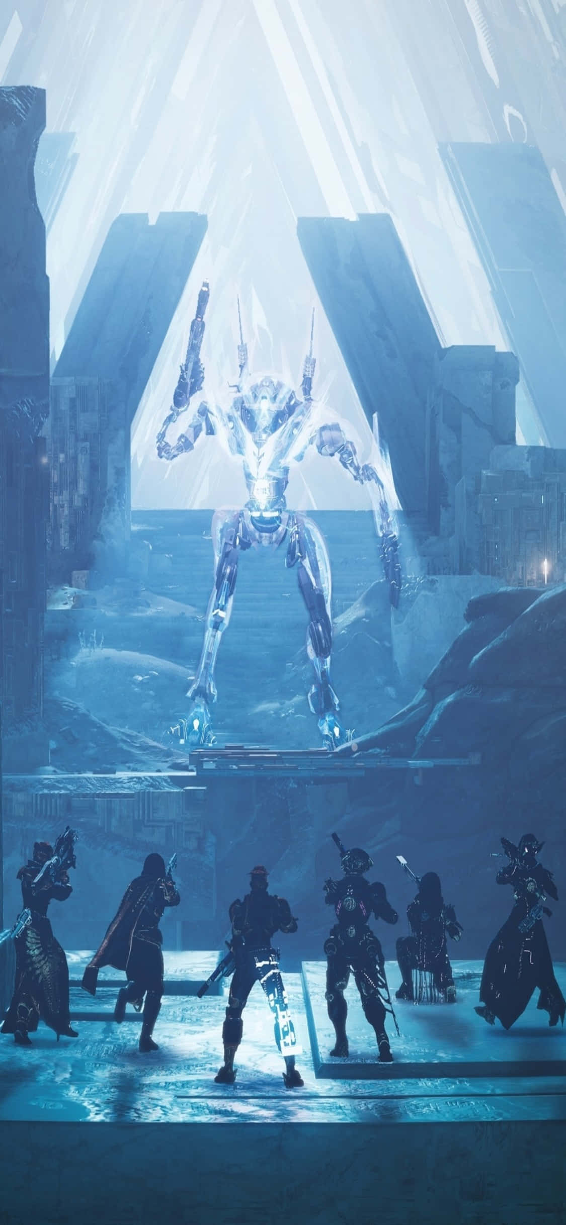 เพลิดเพลินกับกราฟิกสุดยอดของ Destiny 2 บน iPhone Xs ความละเอียดสูงพิเศษ วอลเปเปอร์