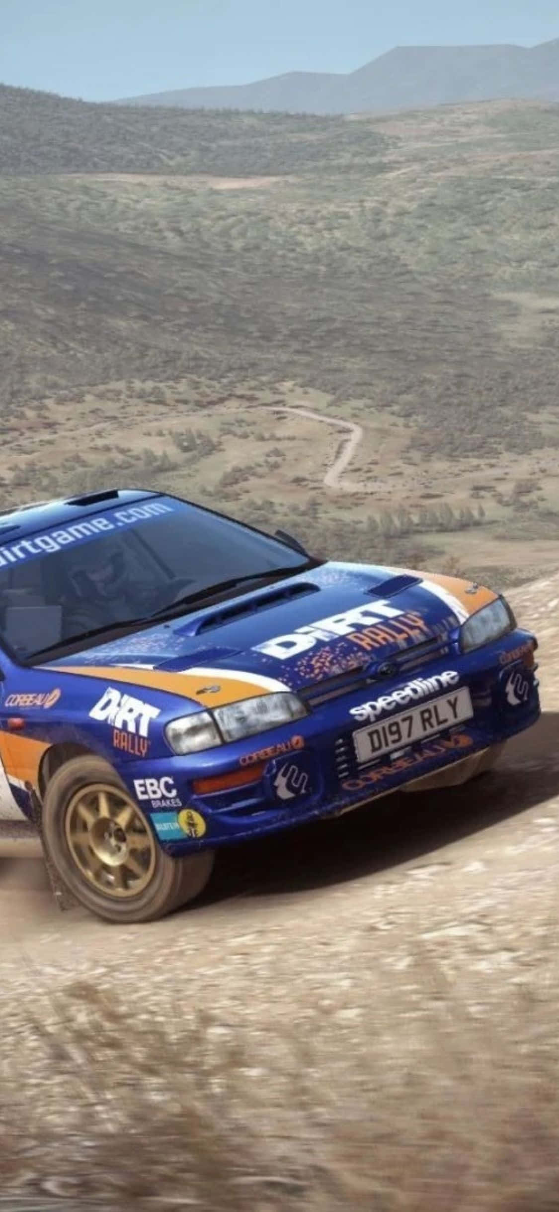 กุมพวงมาลัยและรับมือกับความท้าทายของ Dirt Rally บน iPhone Xs ของคุณ วอลเปเปอร์