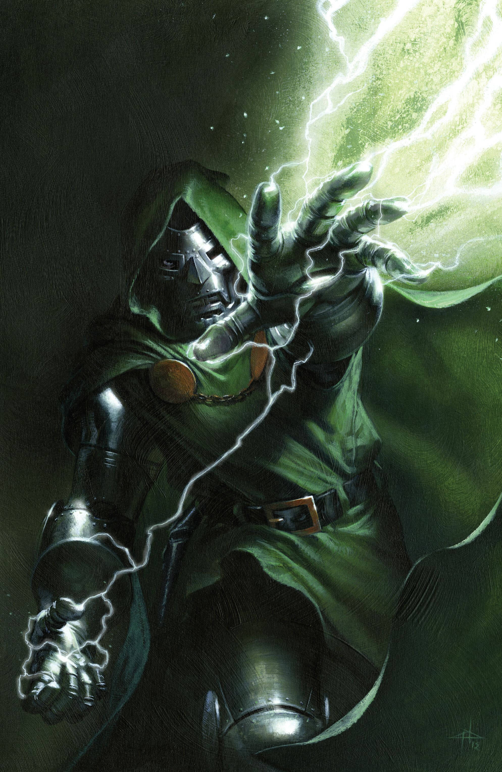 Doctor Doom สายฟ้า วอลเปเปอร์