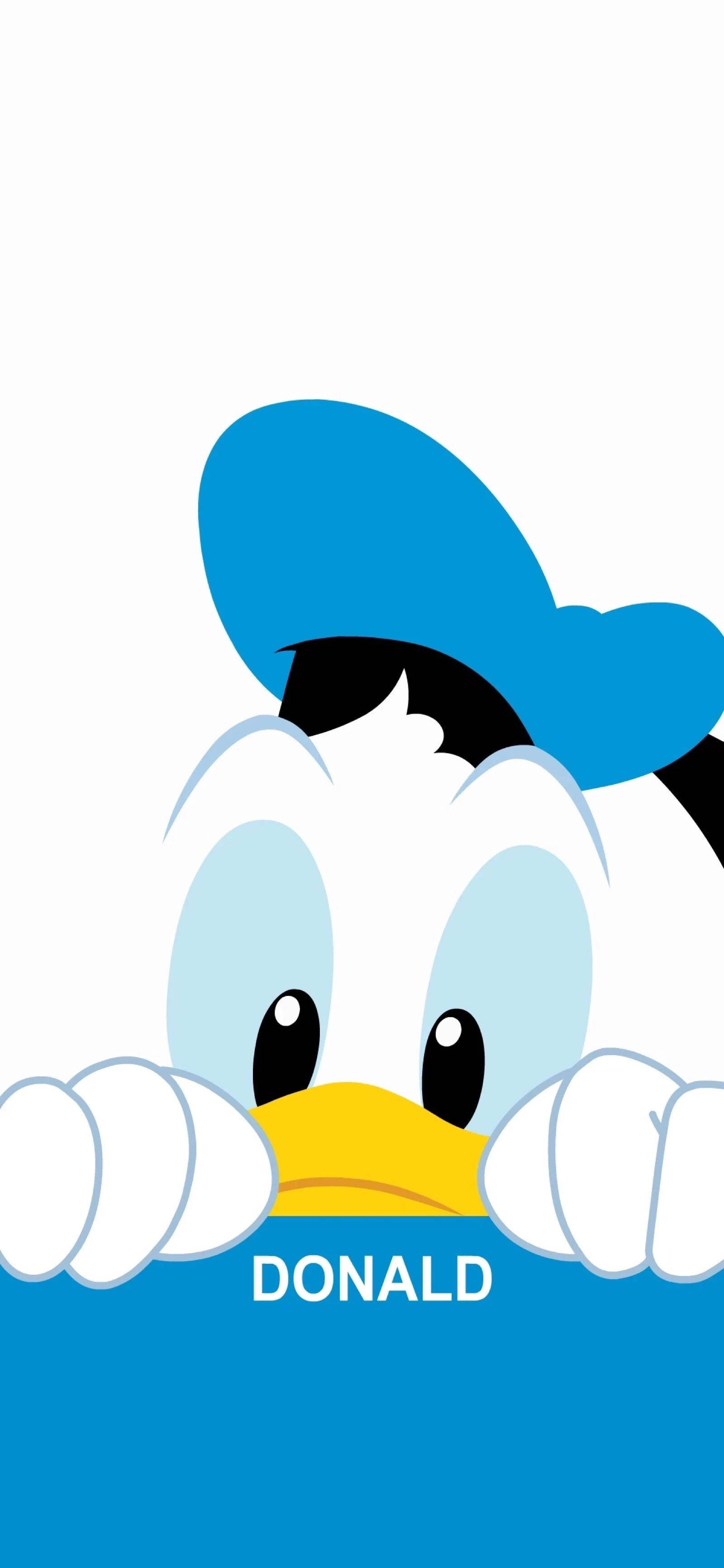 Donald Duck Top iPhone วอลเปเปอร์
