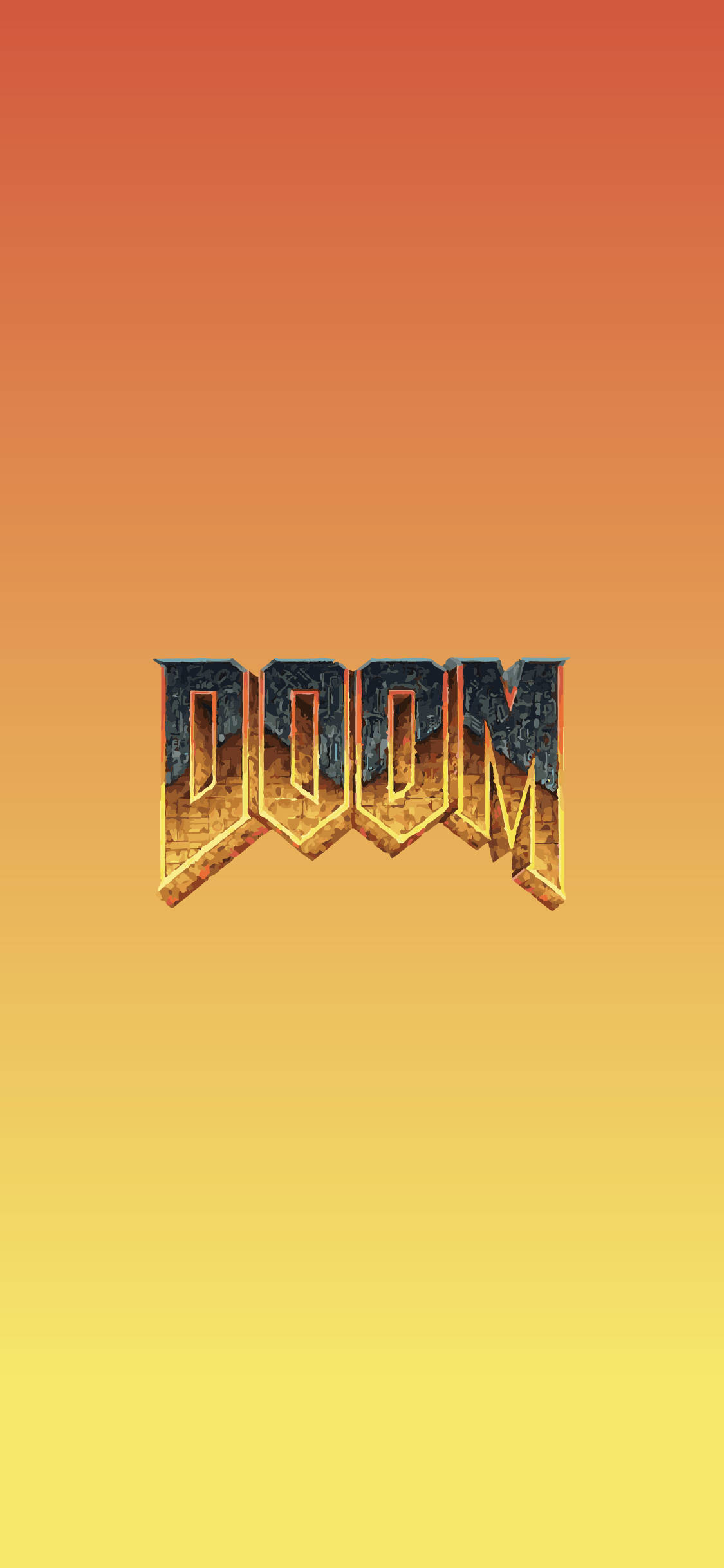 ชื่อภาพยนตร์ Doom บนโทรศัพท์ วอลเปเปอร์