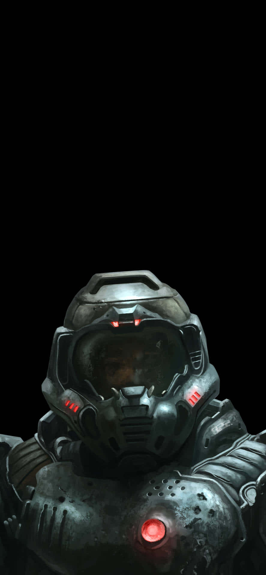 Doom Eternal Pixel 3xl Doom Guy พื้นหลัง วอลเปเปอร์