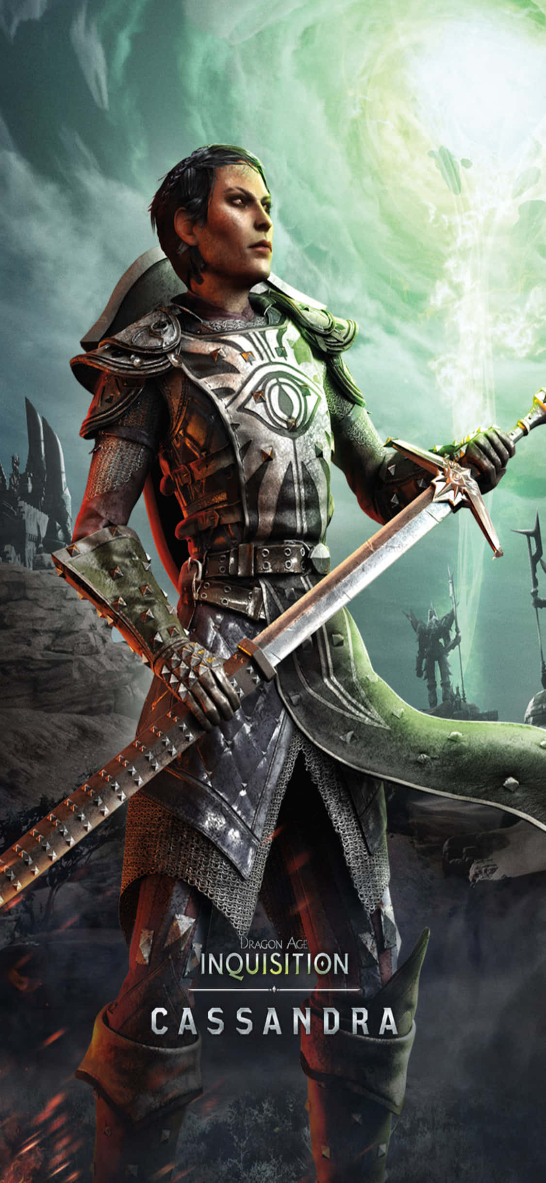 ก้าวเข้าสู่โลกของ Dragon Age Inquisition พร้อม iPhone Xs ของคุณ วอลเปเปอร์