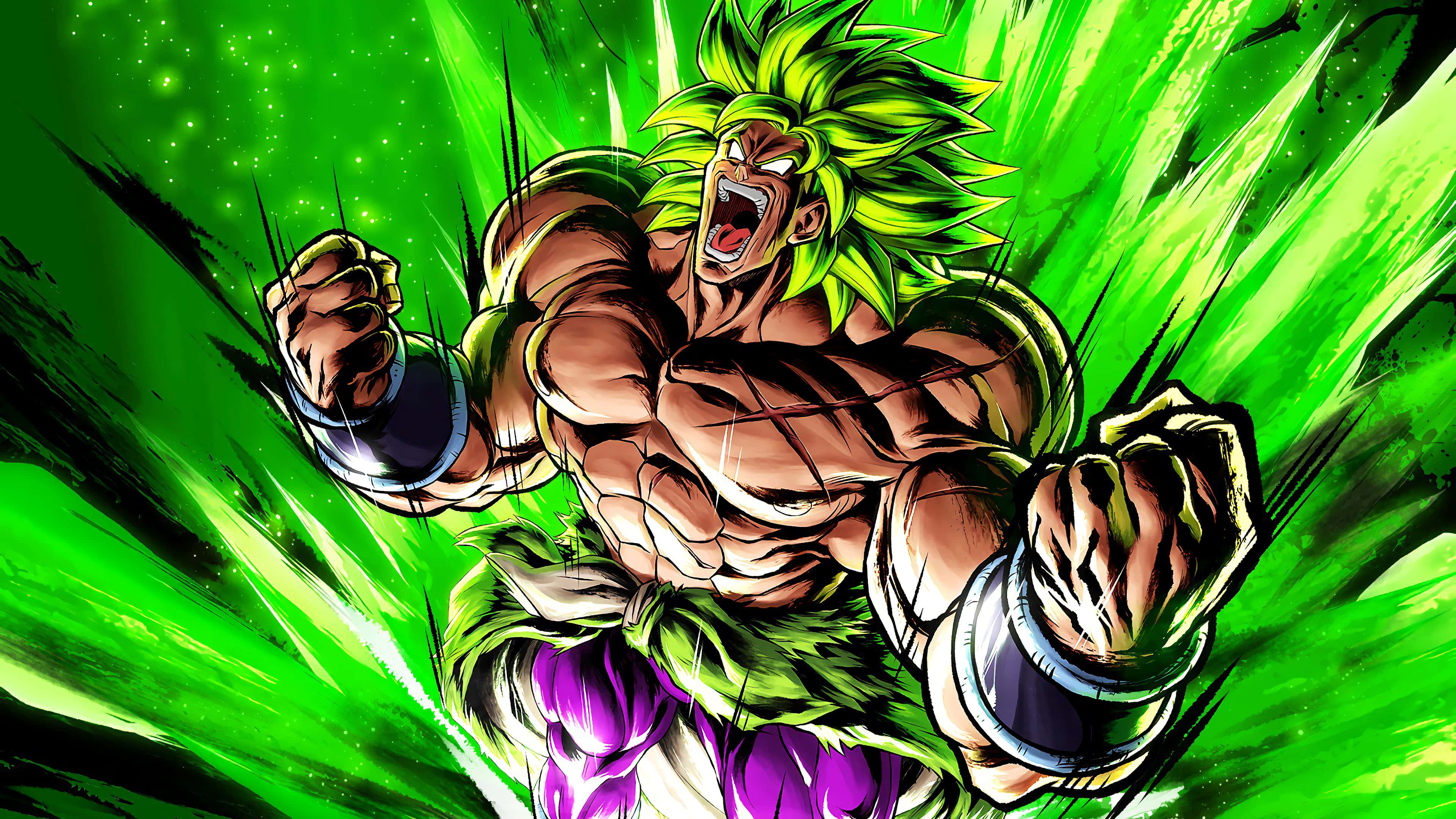 โกคูและเบจิตาพร้อมสู้ในตำนาน Dragon Ball Super Broly วอลเปเปอร์