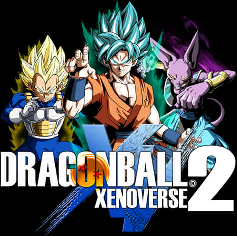 ตัวละครจากเกม Dragon Ball Xenoverse 2 ในรูปแบบอาร์ตเวิร์ก วอลเปเปอร์