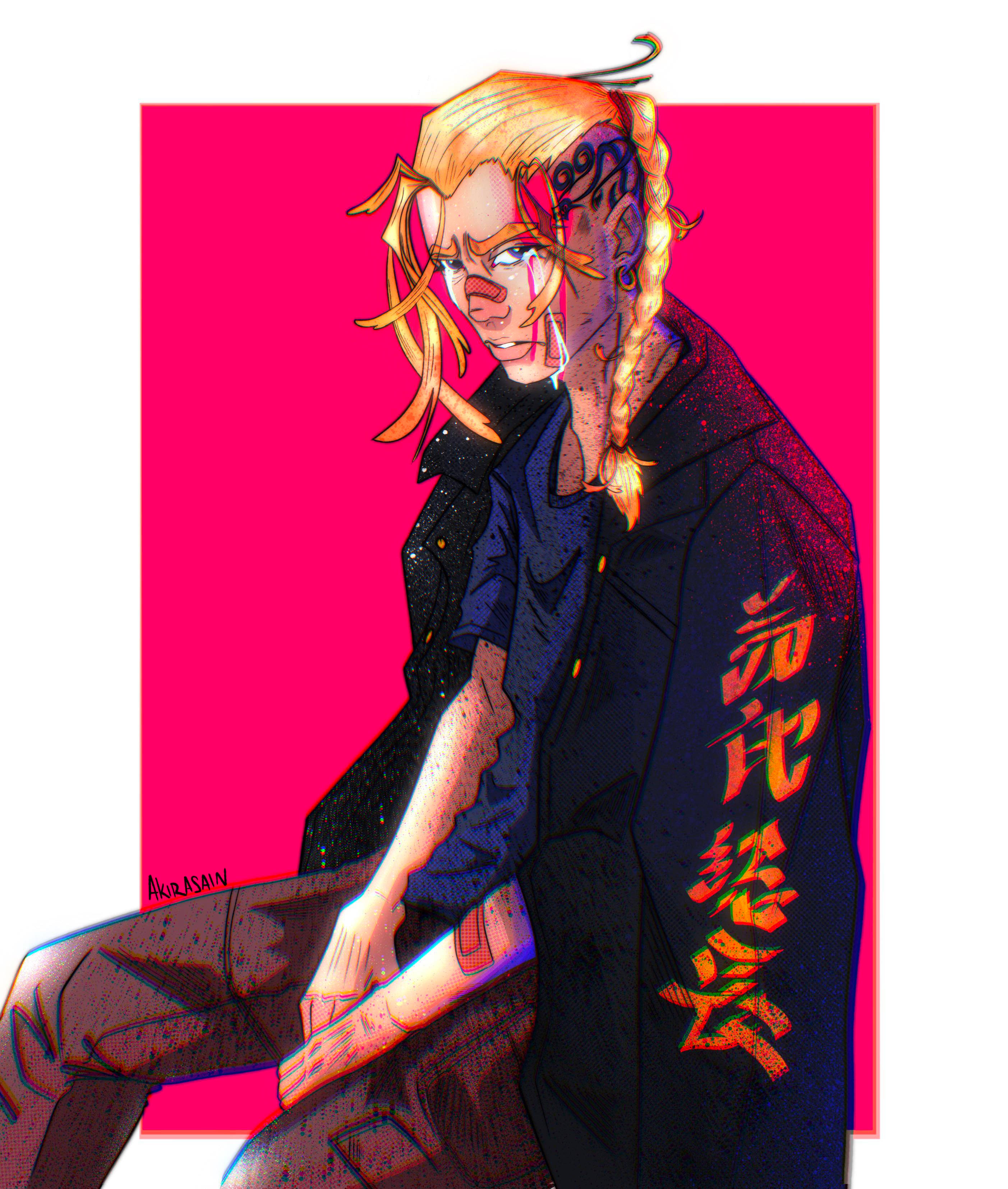 แฟนอาร์ต Draken ร้องไห้ วอลเปเปอร์