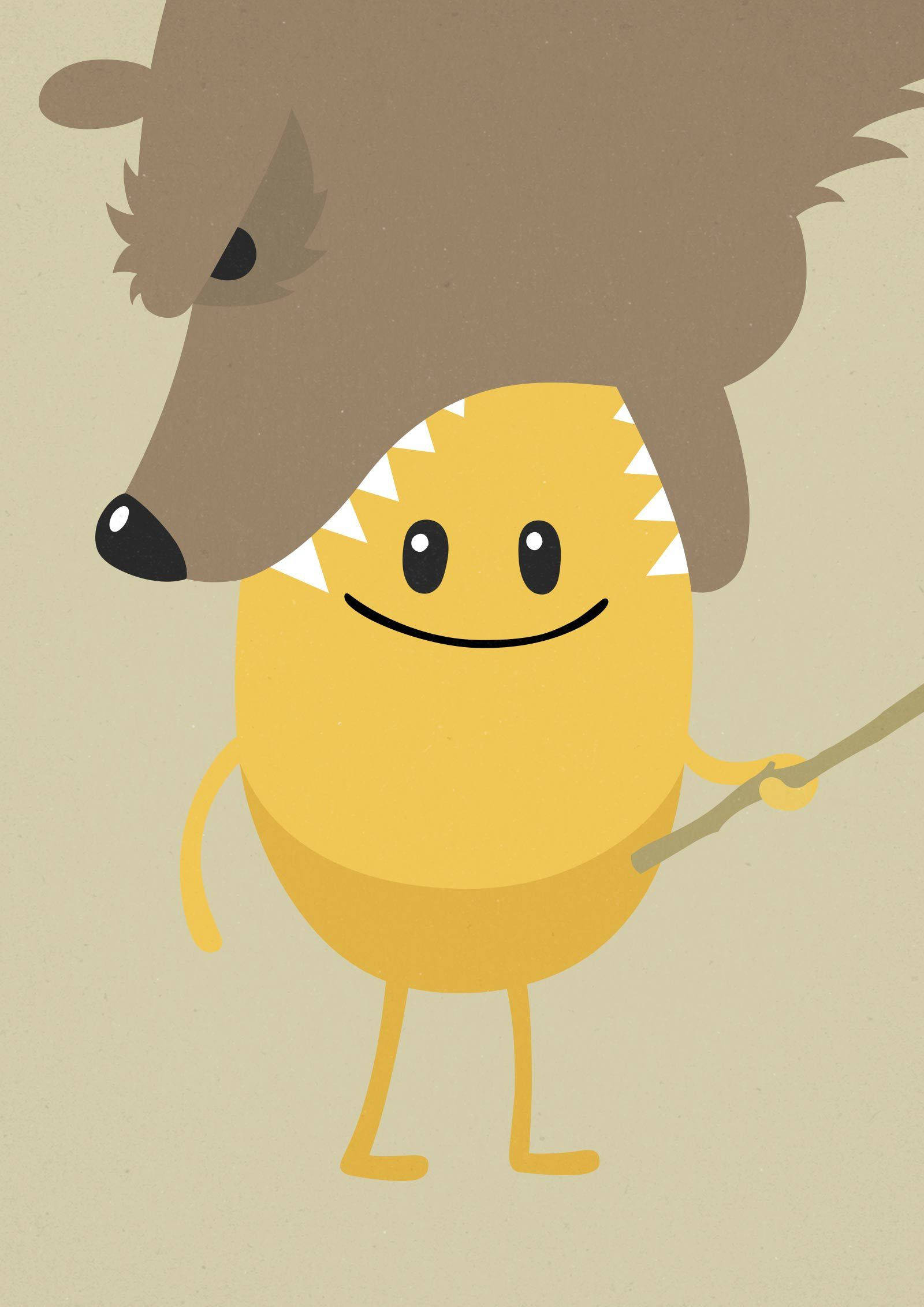 หมี Dumb Ways To Die วอลเปเปอร์