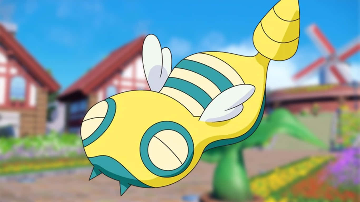 พื้นหลังบ้าน Dunsparce วอลเปเปอร์