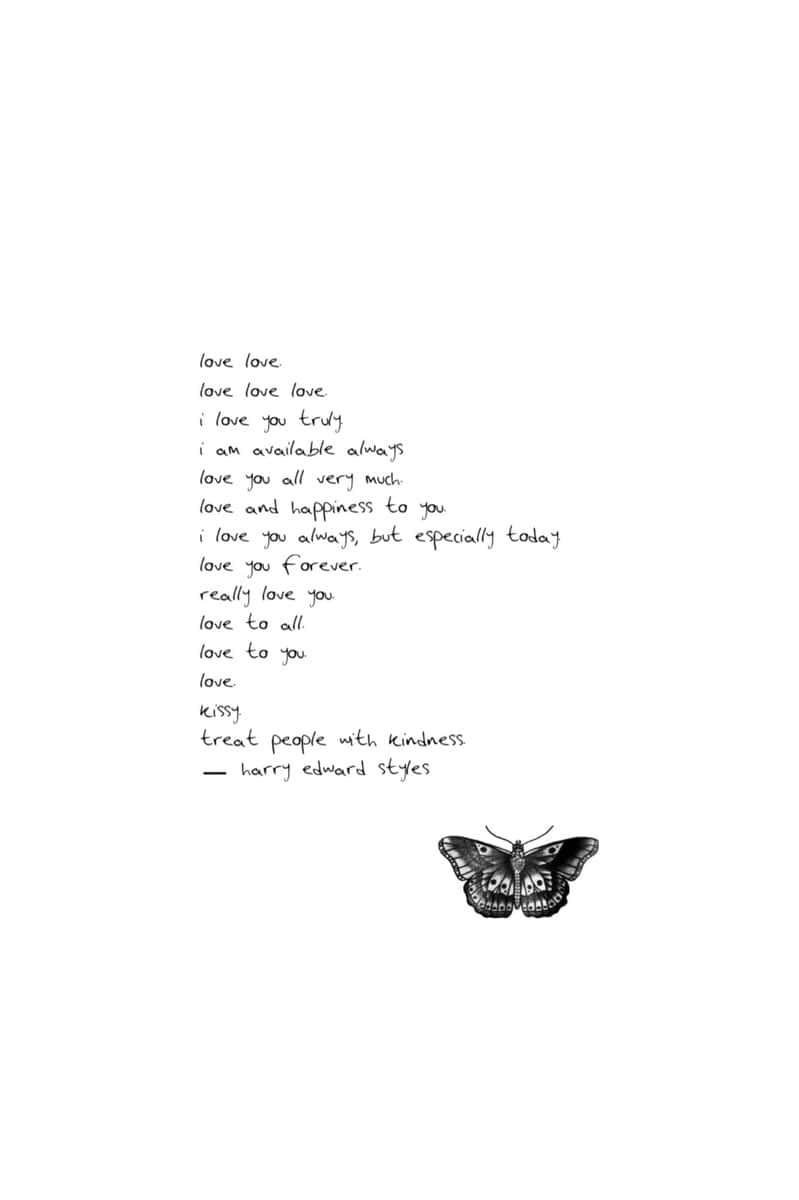 เนื้อเพลง Duplicitous โดย Harry Styles วอลเปเปอร์