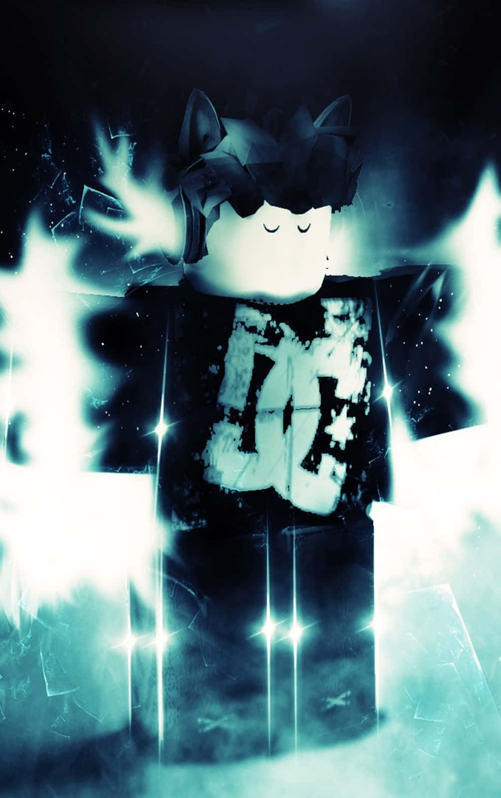 ตัวละคร Emo DC จาก Roblox สำหรับ iPhone วอลเปเปอร์