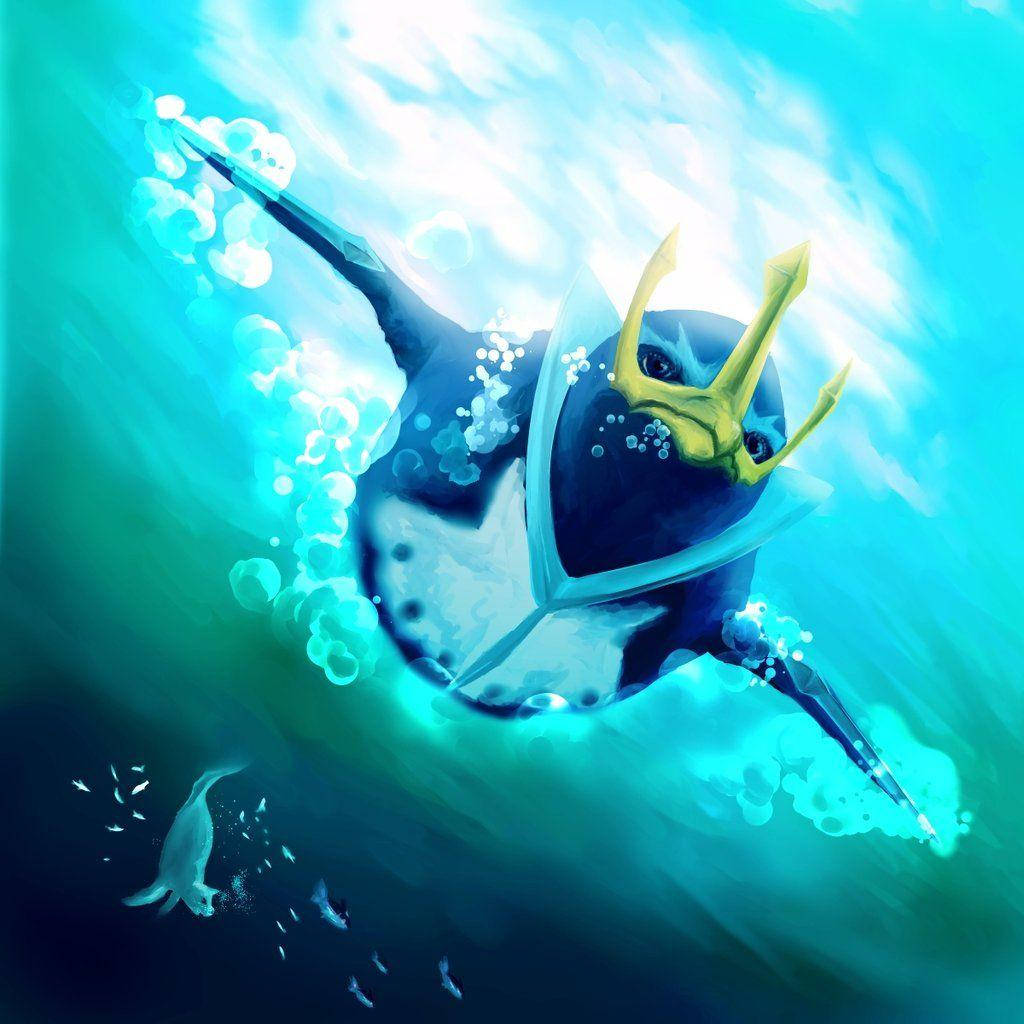 Empoleon ว่ายน้ำ วอลเปเปอร์