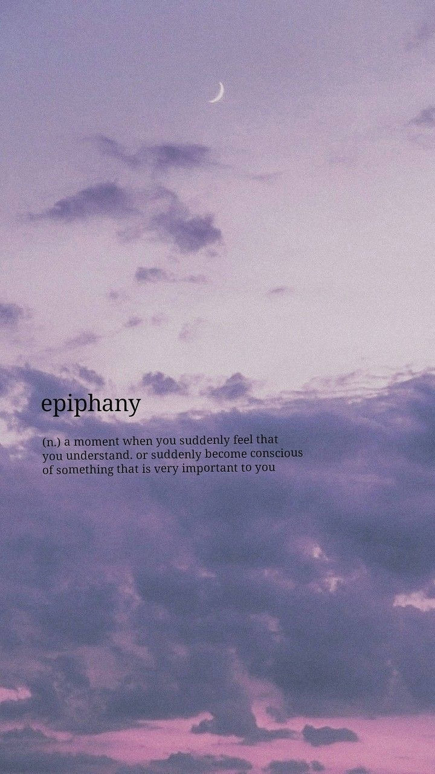 คำสวยงาม Epiphany วอลเปเปอร์