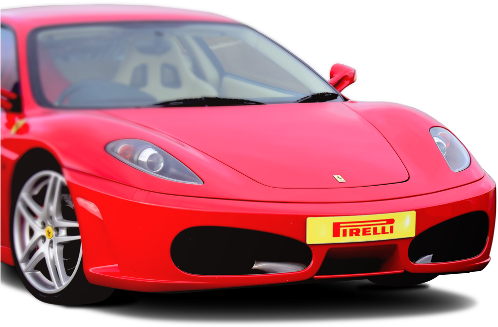 รถเฟerrari สีแดง มุมมองด้านหน้า วอลเปเปอร์