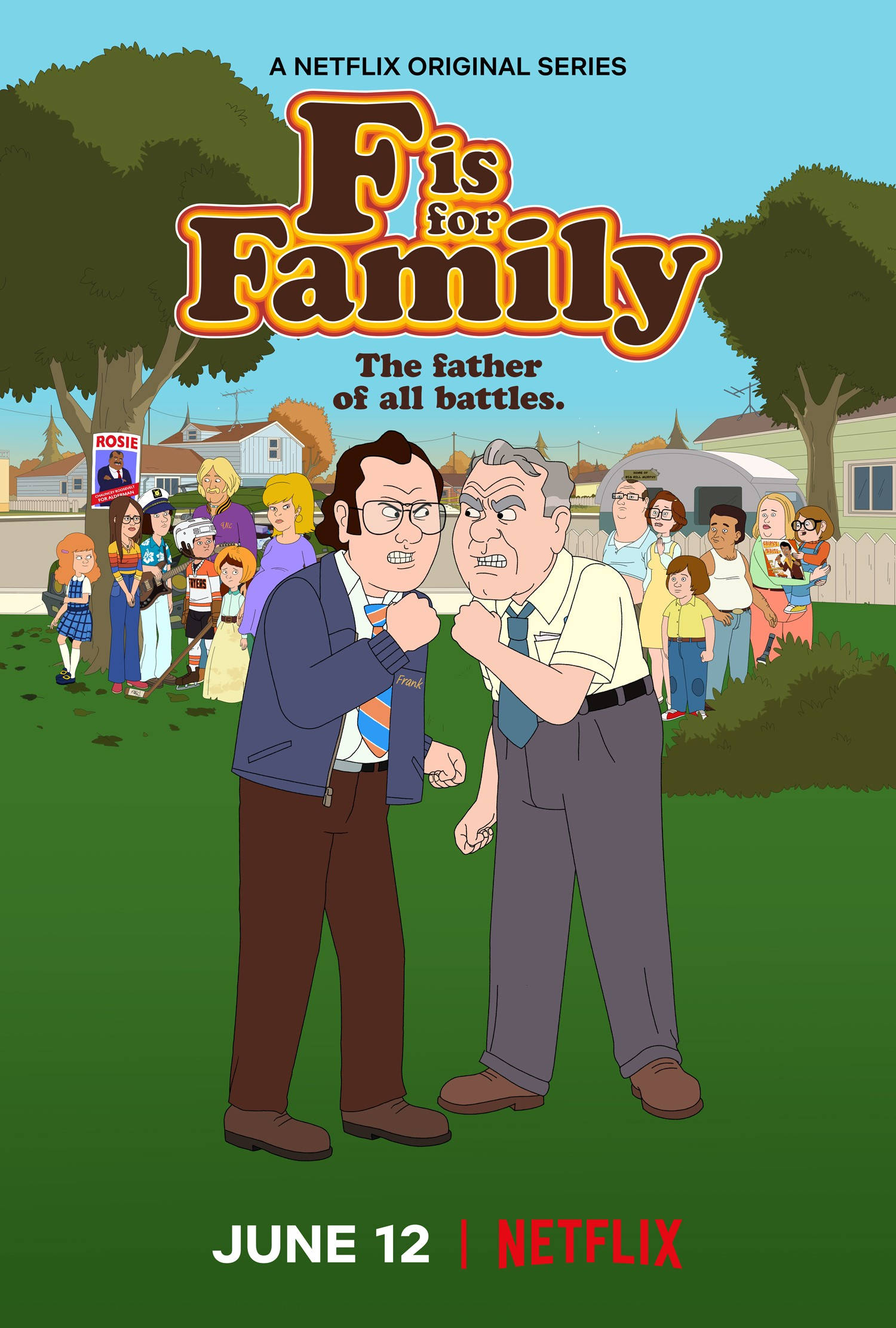 ซีรีส์ทีวีอเมริกัน F Is For Family วอลเปเปอร์
