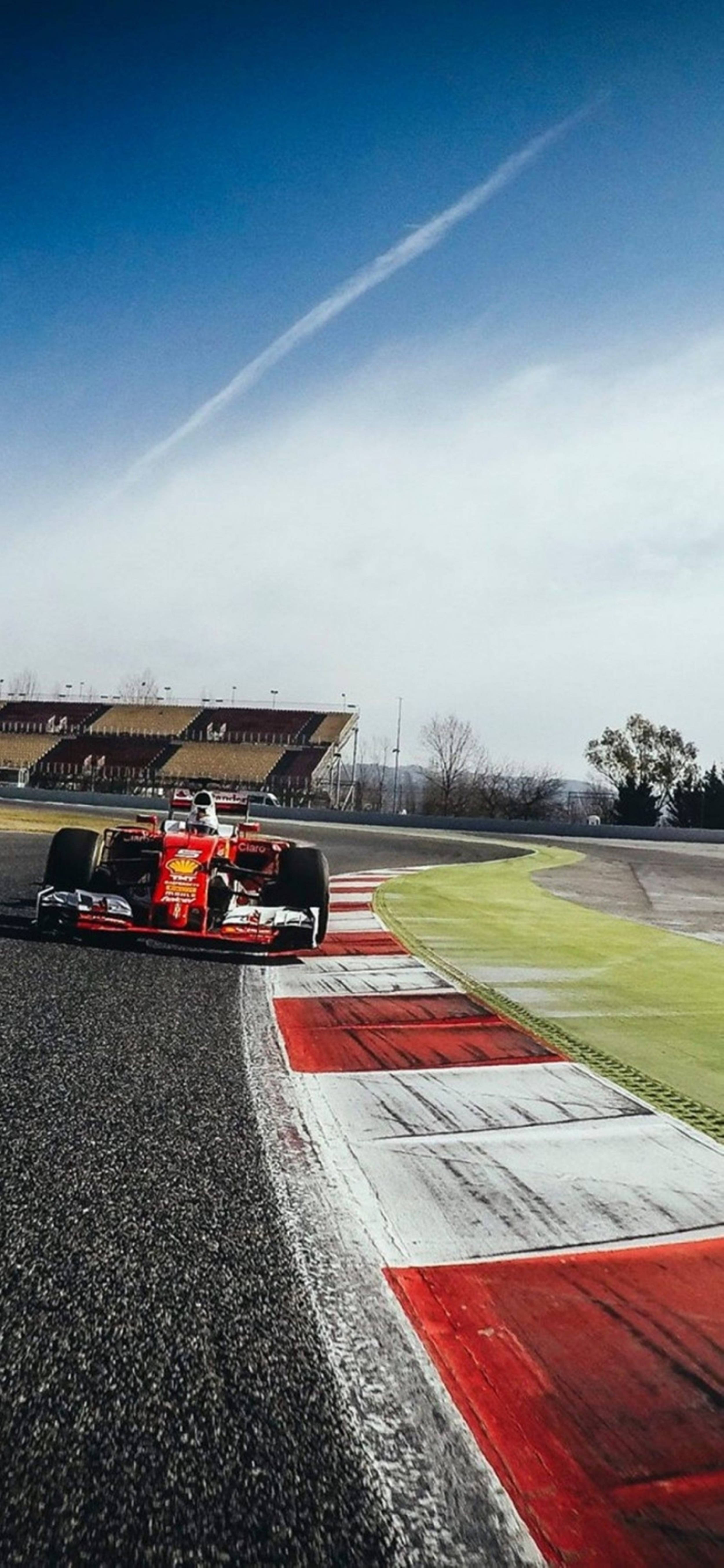 F1 โทรศัพท์สีแดง Ferrari วอลเปเปอร์