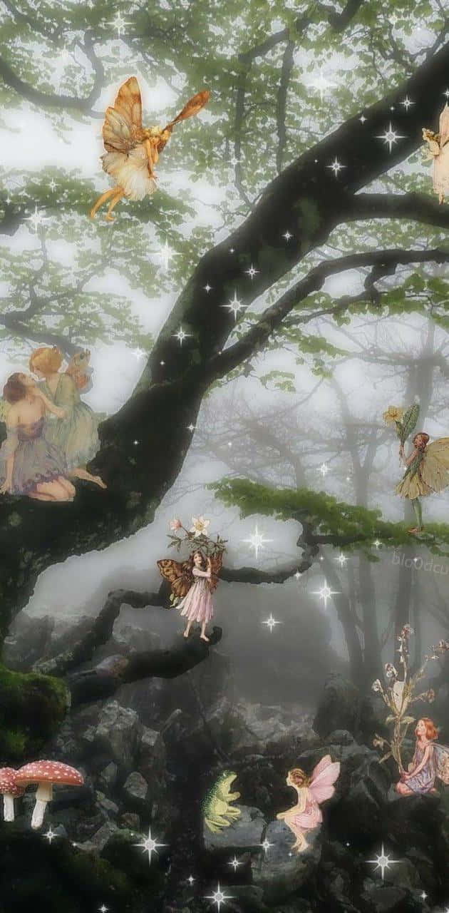 ก้าวเข้าสู่โลกมหัศจรรย์แห่ง Fairy Aesthetics วอลเปเปอร์