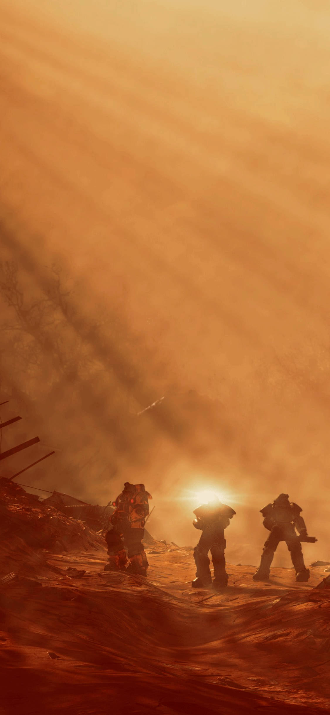 เตรียมชุดเกราะพลังของคุณและพร้อมสำรวจดินแดนรกร้างของ Fallout 76! วอลเปเปอร์