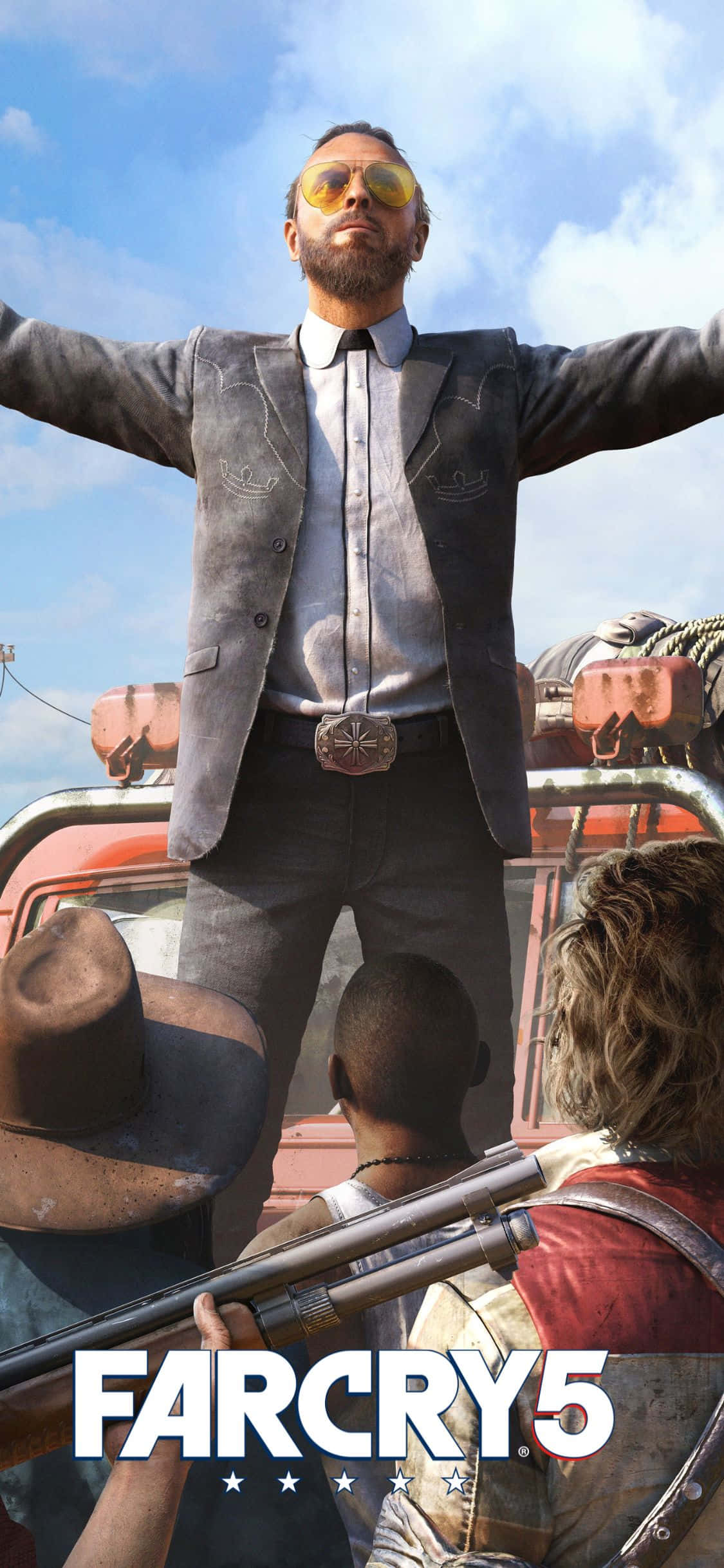 สำรวจป่าดงด้วย Far Cry 5 บน iPhone XS วอลเปเปอร์