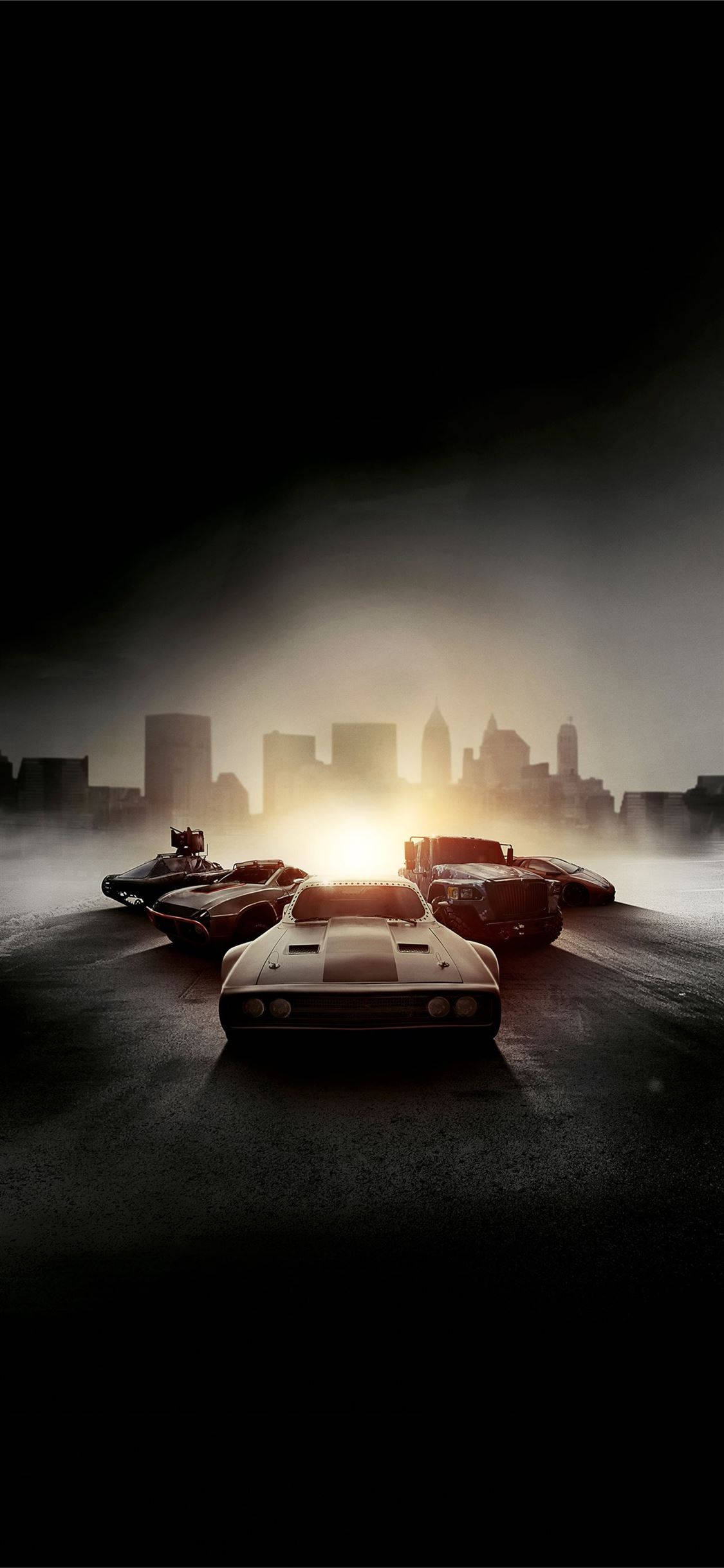 แข่งไปบนถนนใน Fast and Furious 8 วอลเปเปอร์