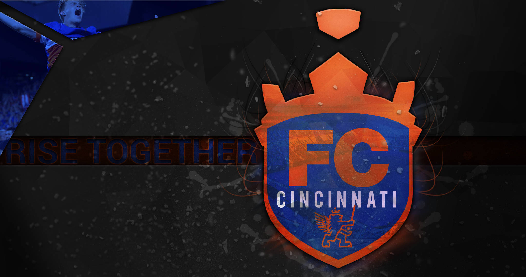 FC Cincinnati ลุกขึ้นมาด้วยกัน วอลเปเปอร์