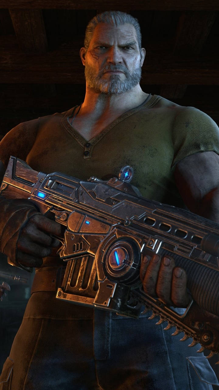 Fenix ถือปืน Gears 5 โทรศัพท์ วอลเปเปอร์