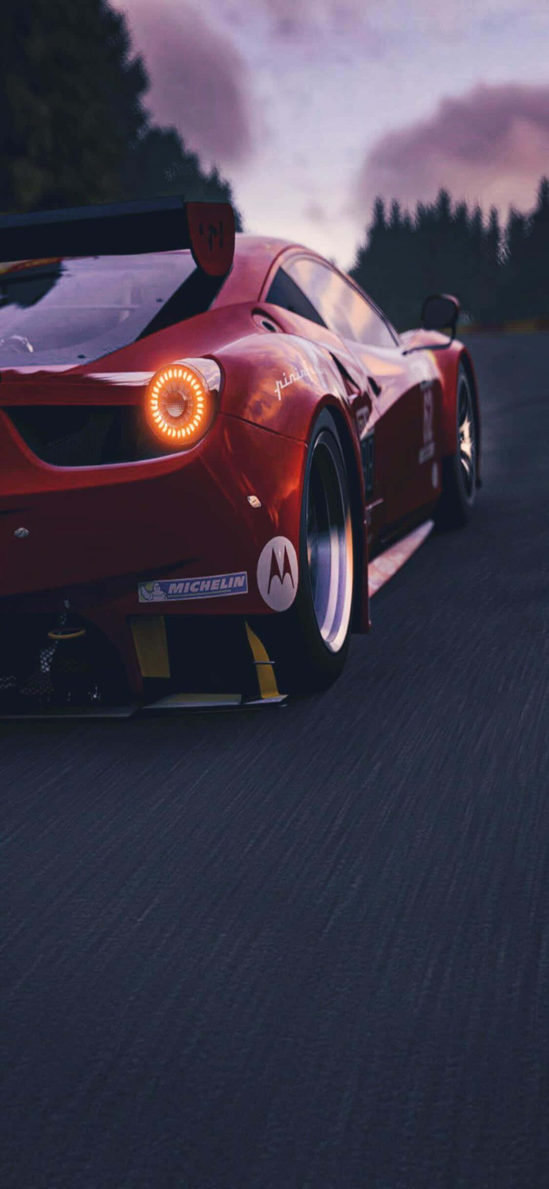 พื้นหลัง Ferrari 488 iPhone X Forza Motorsport 7 วอลเปเปอร์
