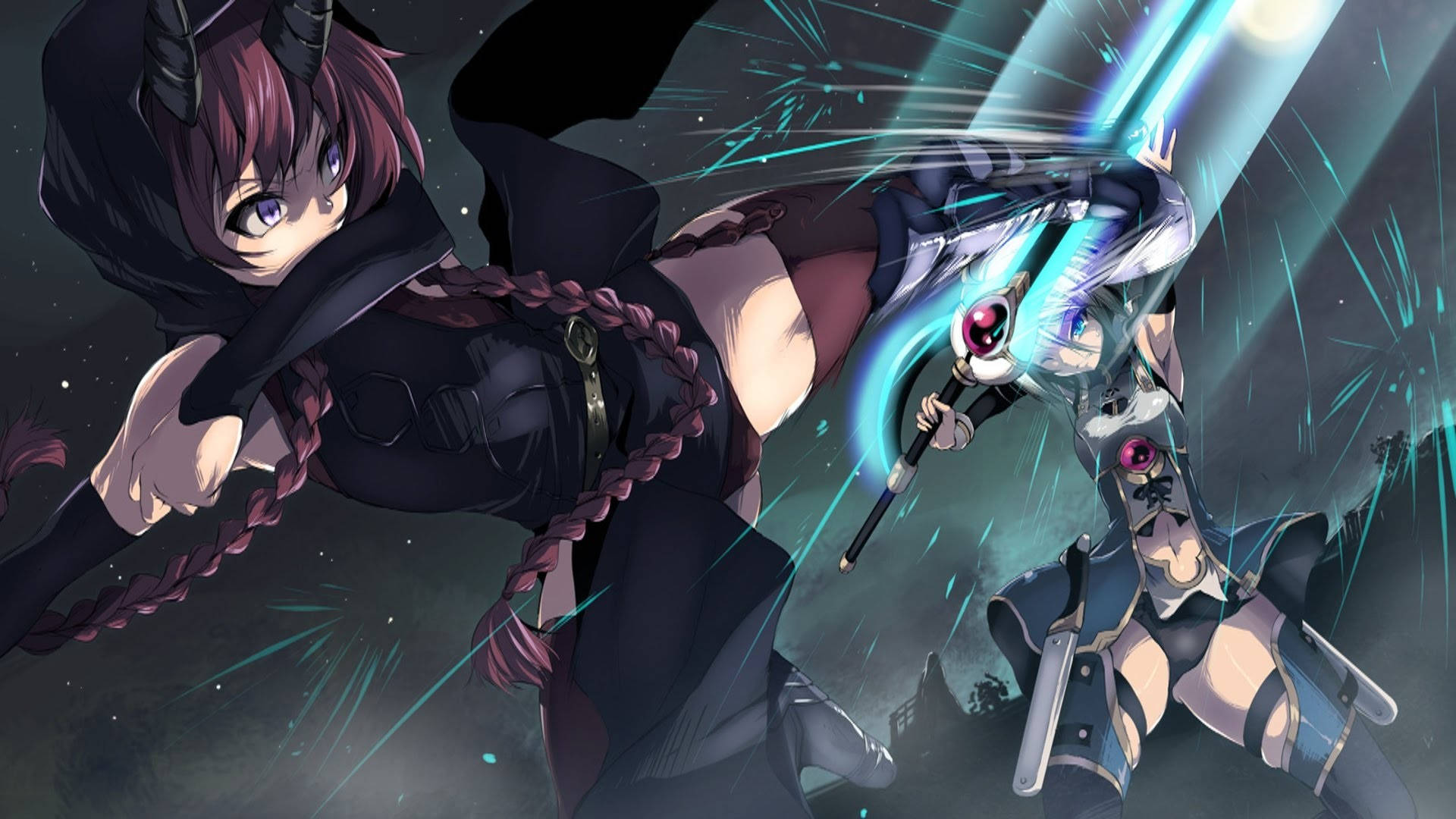 แอนิเมะต่อสู้ Ffxiv Fantasia วอลเปเปอร์
