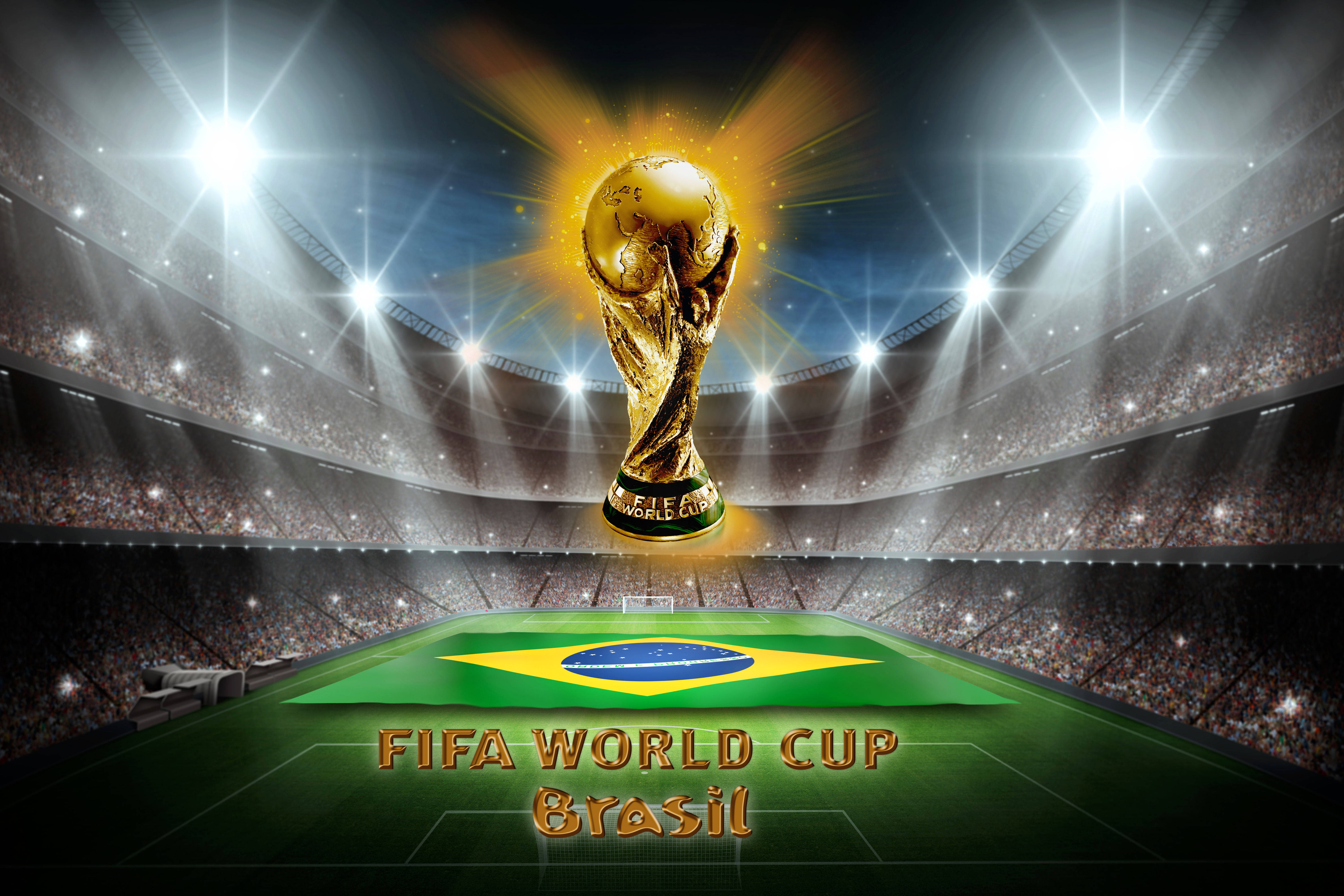ทีมฟุตบอลชาติบราซิล ถ้วยรางวัลฟุตบอลโลก FIFA วอลเปเปอร์