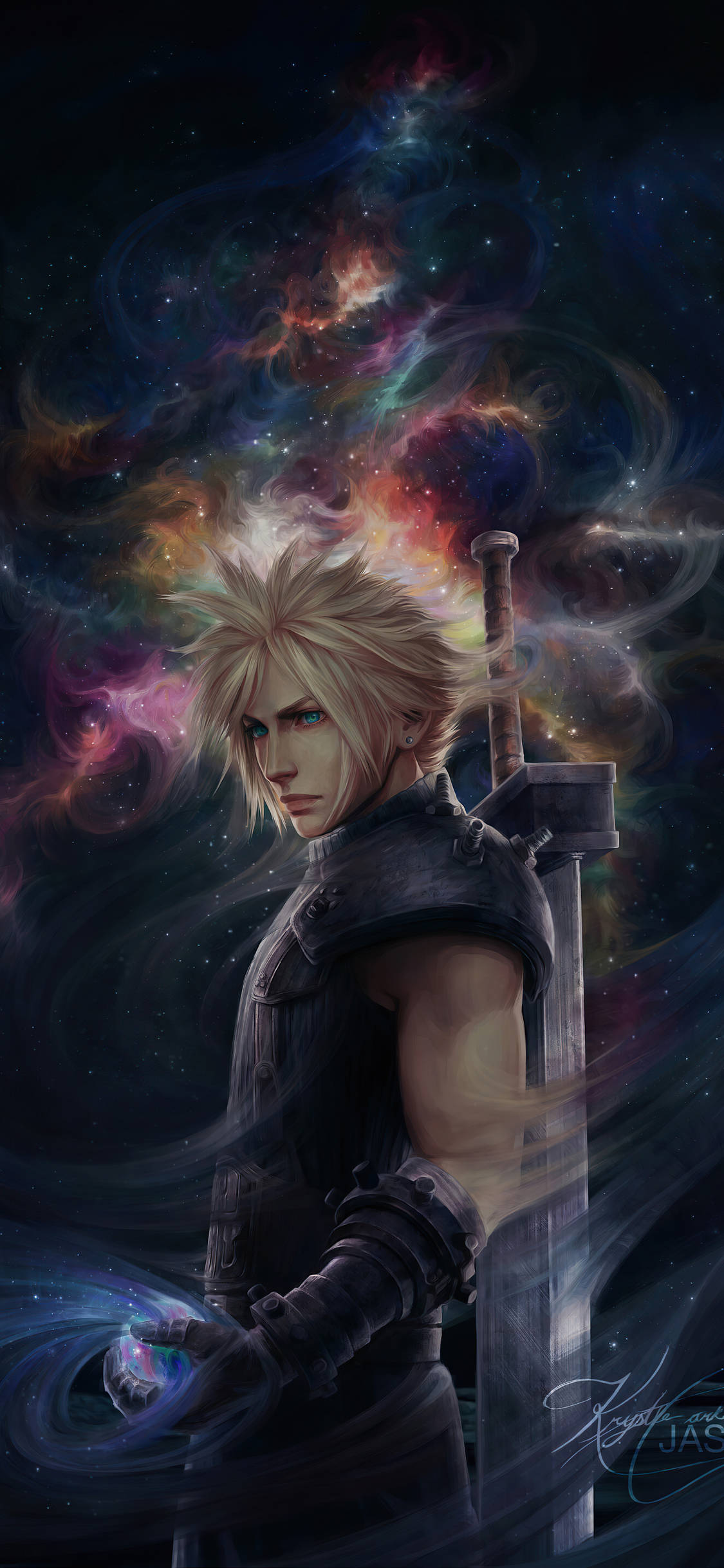 Final Fantasy iPhone คลาวด สไตรฟ์ วอลเปเปอร์