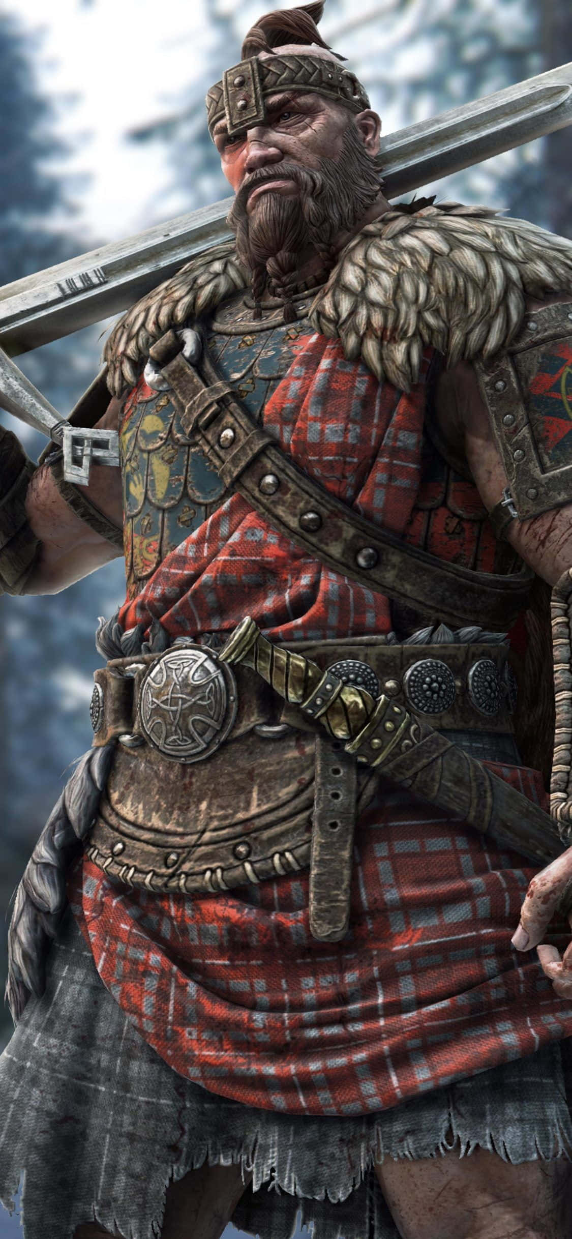 สู้เหมือนไฮแลนเดอร์ในเกมต่อสู้ออนไลน์ดุเดือด For Honor วอลเปเปอร์