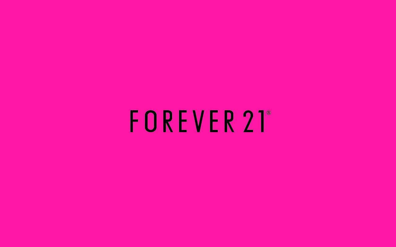 พื้นหลังสีชมพู Forever 21 วอลเปเปอร์