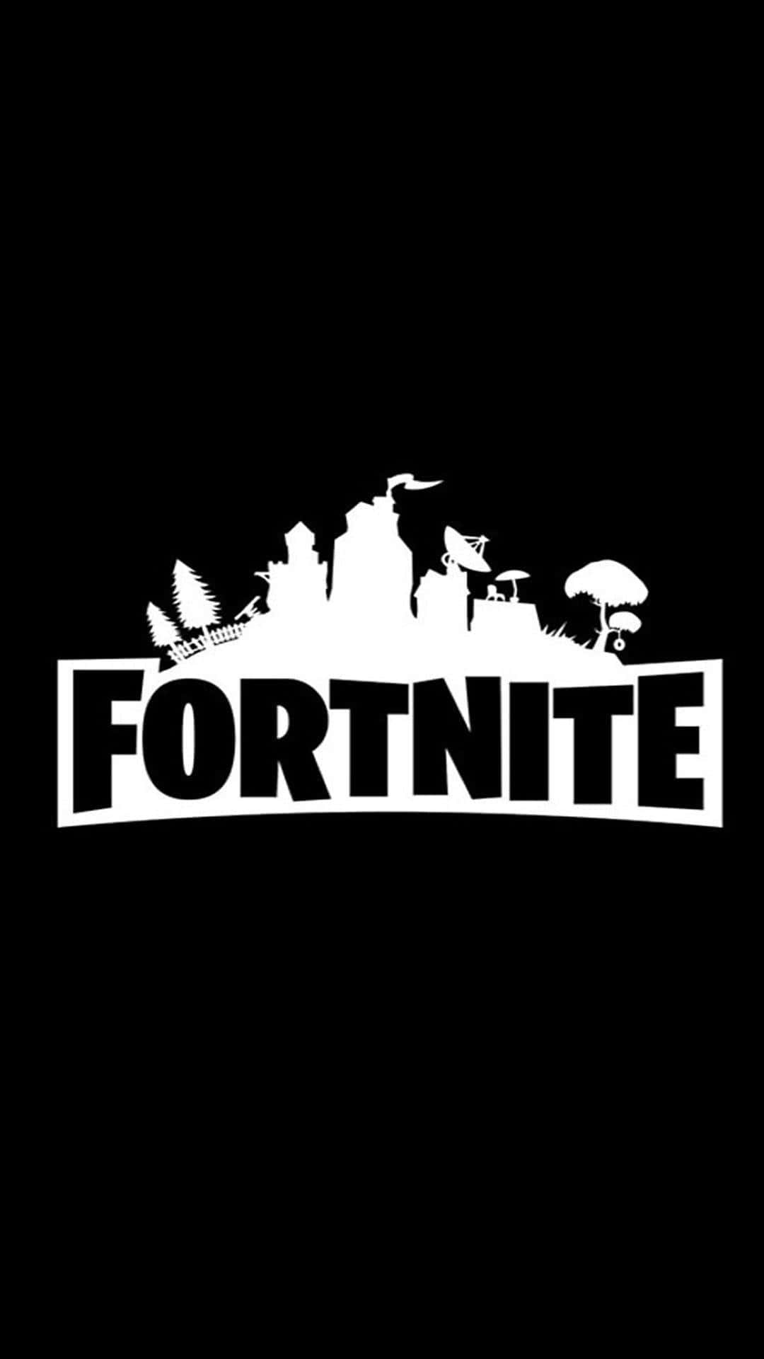ชิ้นส่วนแผนที่โลโก้ Fortnite สุดเท่ วอลเปเปอร์