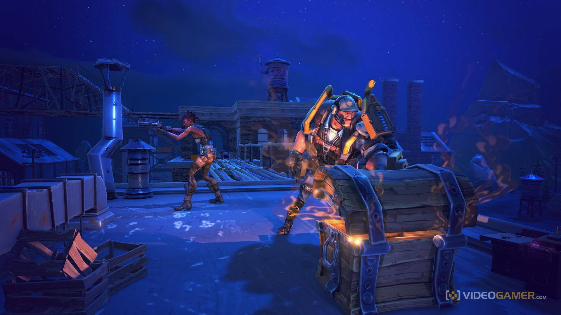 ค้นพบสมบัติที่ซ่อนอยู่ใน Fortnite วอลเปเปอร์