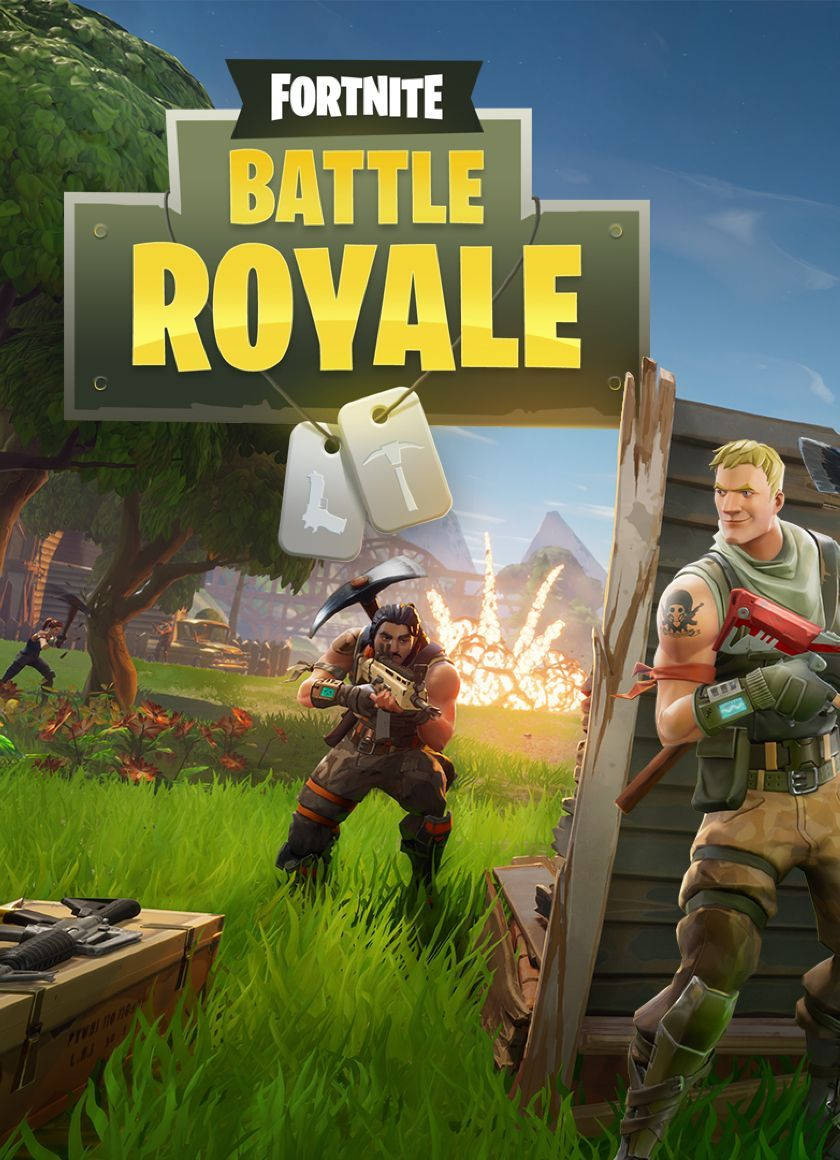คู่แข่งที่ดุดันใน Fortnite Battle Royale วอลเปเปอร์