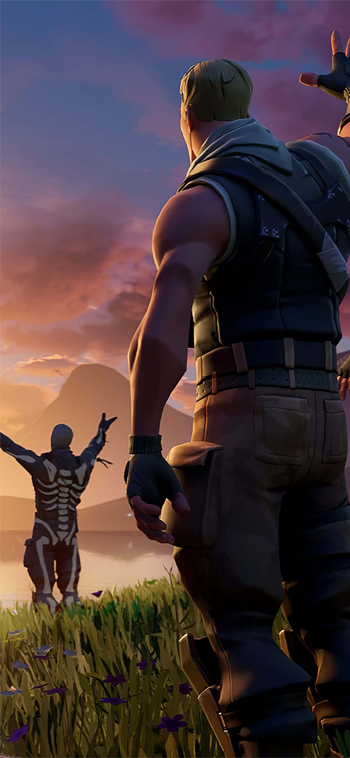 มนุษย์ต่างดาวมาแล้ว - Fortnite บทที่ 2 ซีซั่น 7 วอลเปเปอร์