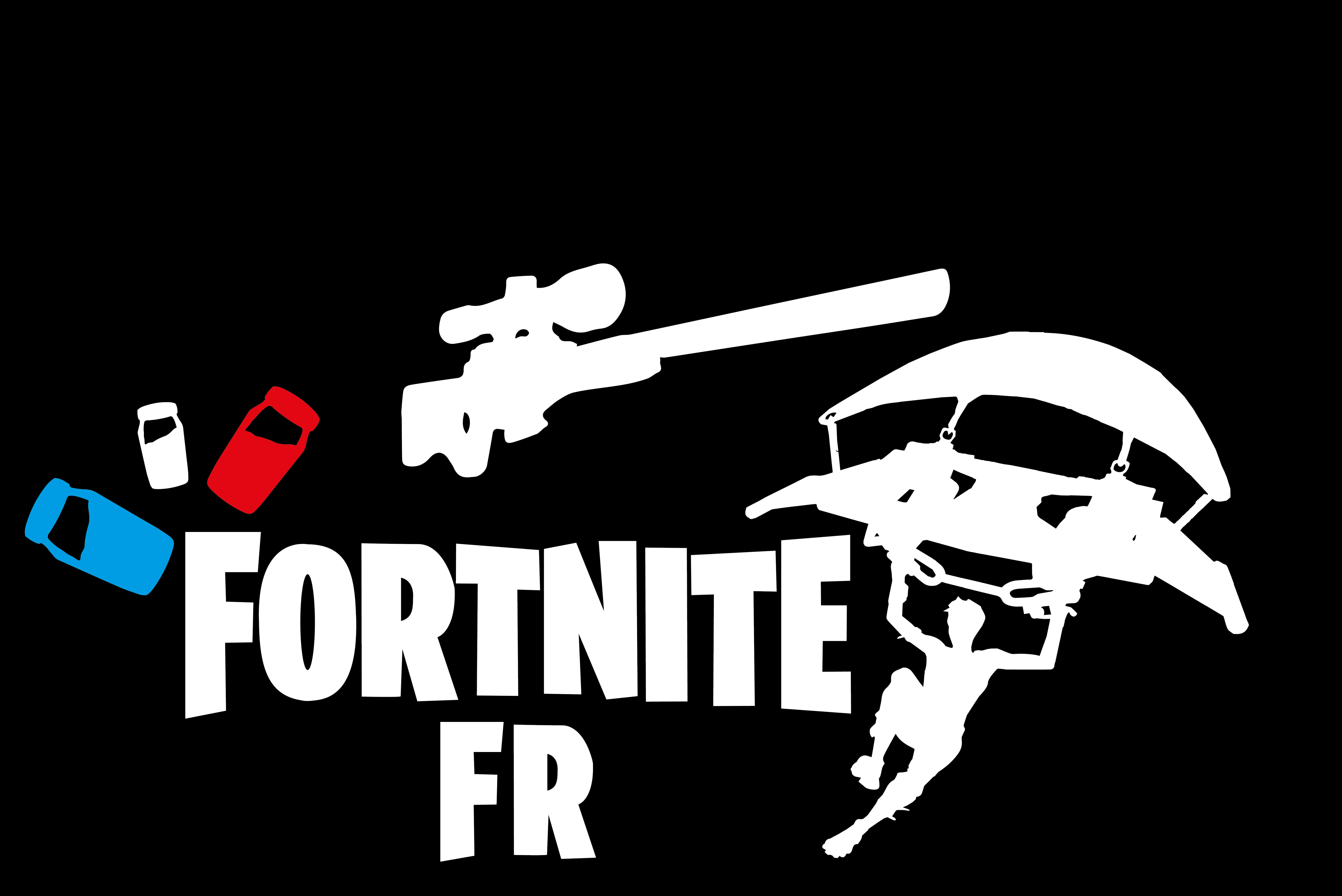 โลโก้ Fortnite F R และไอเทม วอลเปเปอร์