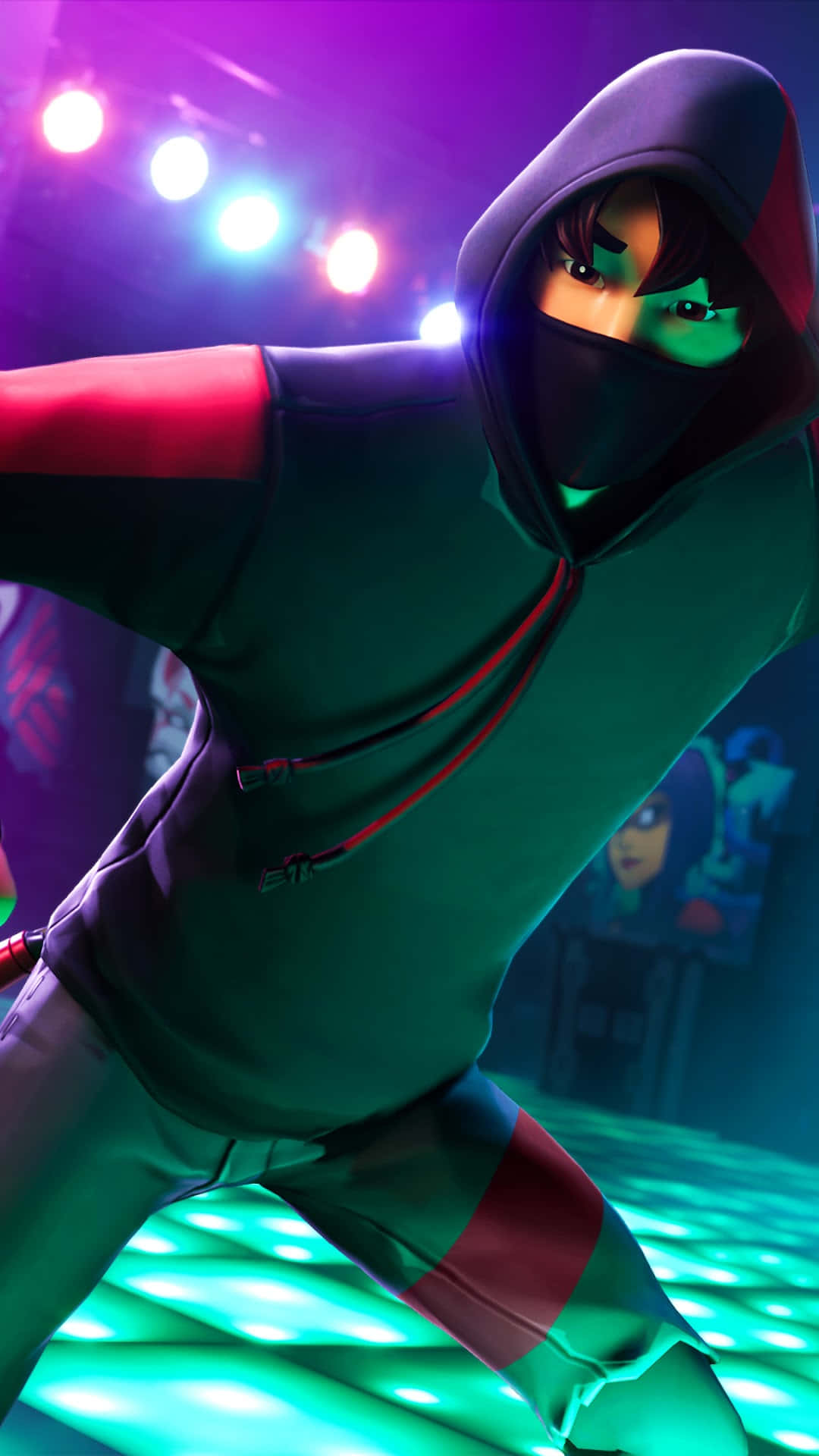 Fortnite Galaxy ปิดปาก วอลเปเปอร์