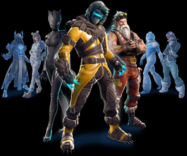 โชว์สกินตัวละคร Fortnite วอลเปเปอร์