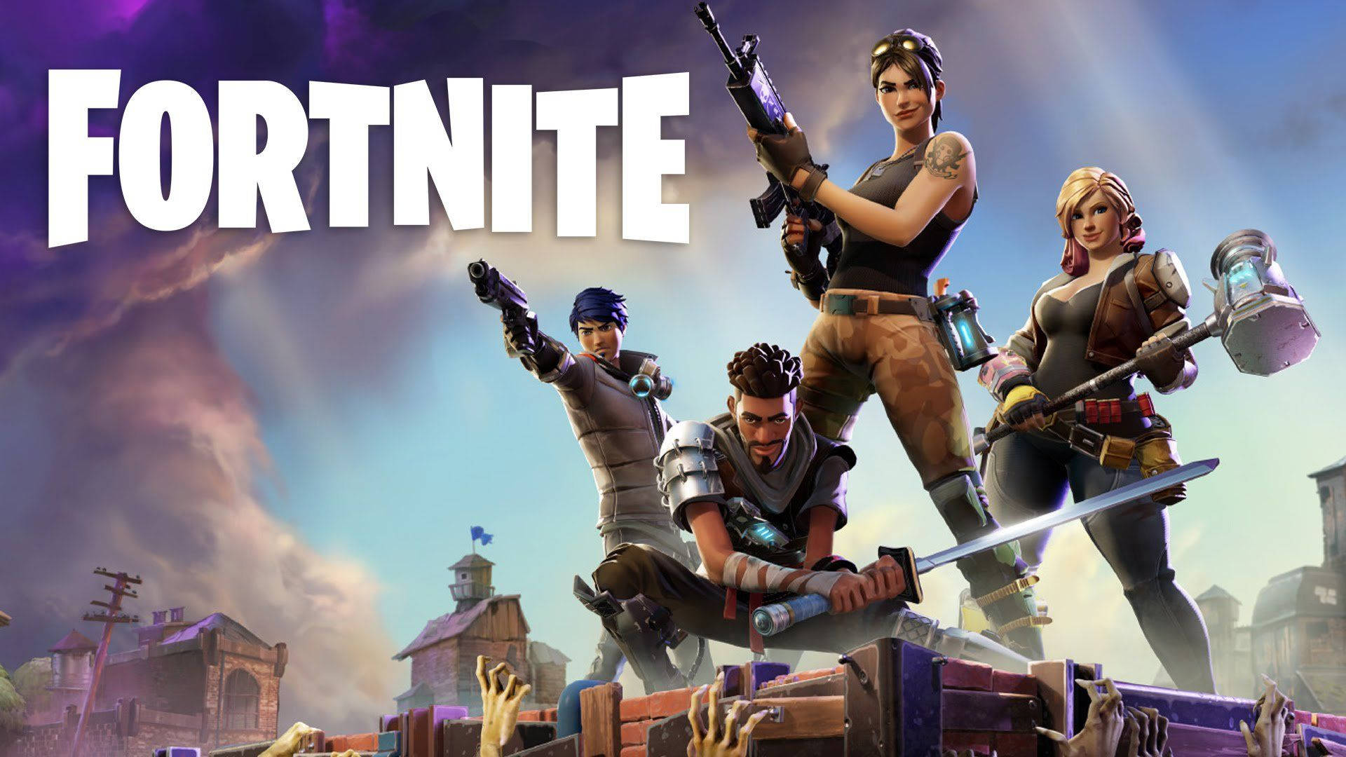 เอาชีวิตรอดจากวันสิ้นโลกใน Fortnite: โหมด Save the World วอลเปเปอร์