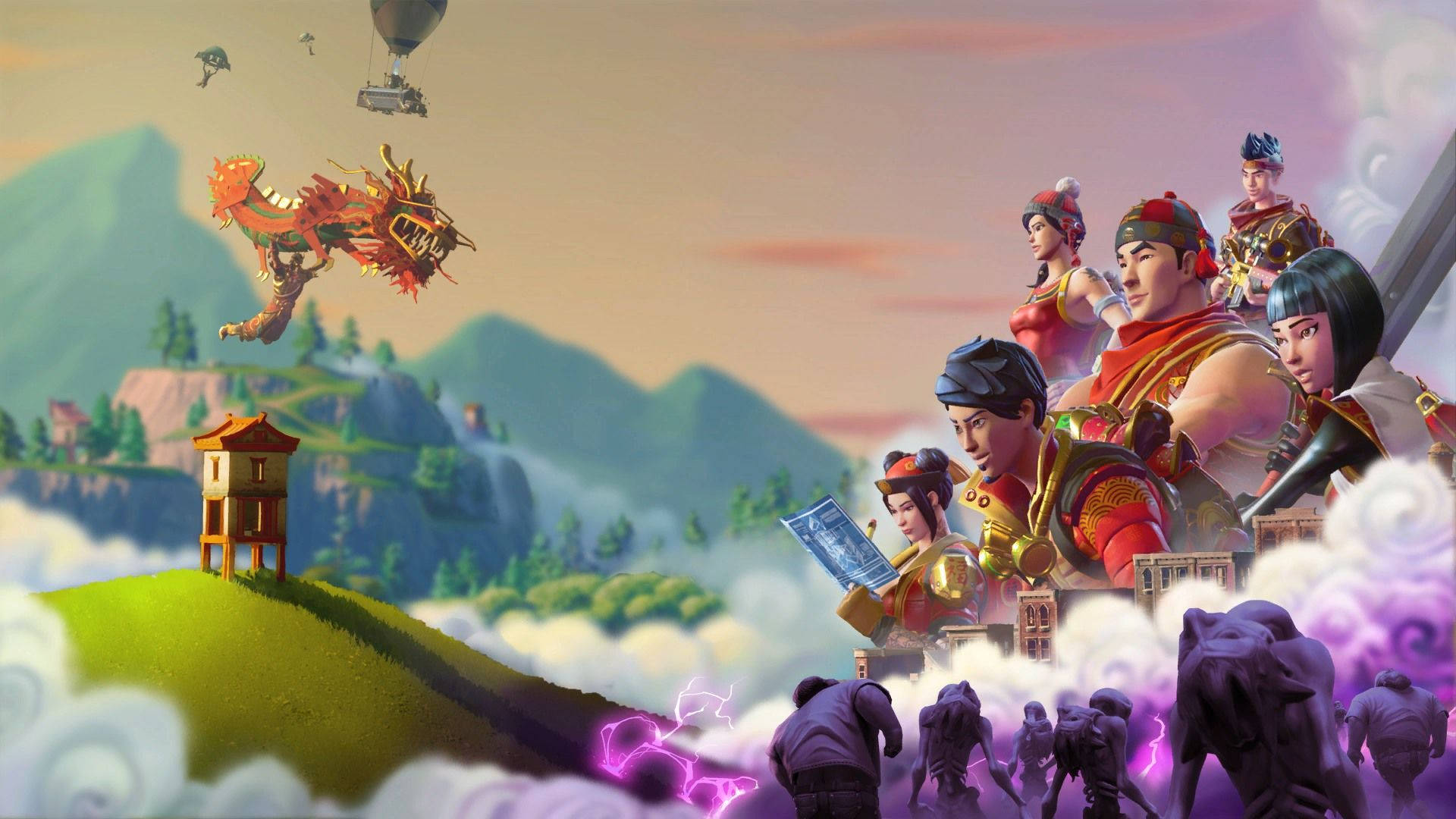 ฉลองตรุษจีนสไตล์ Fortnite อย่างมีสไตล์ วอลเปเปอร์