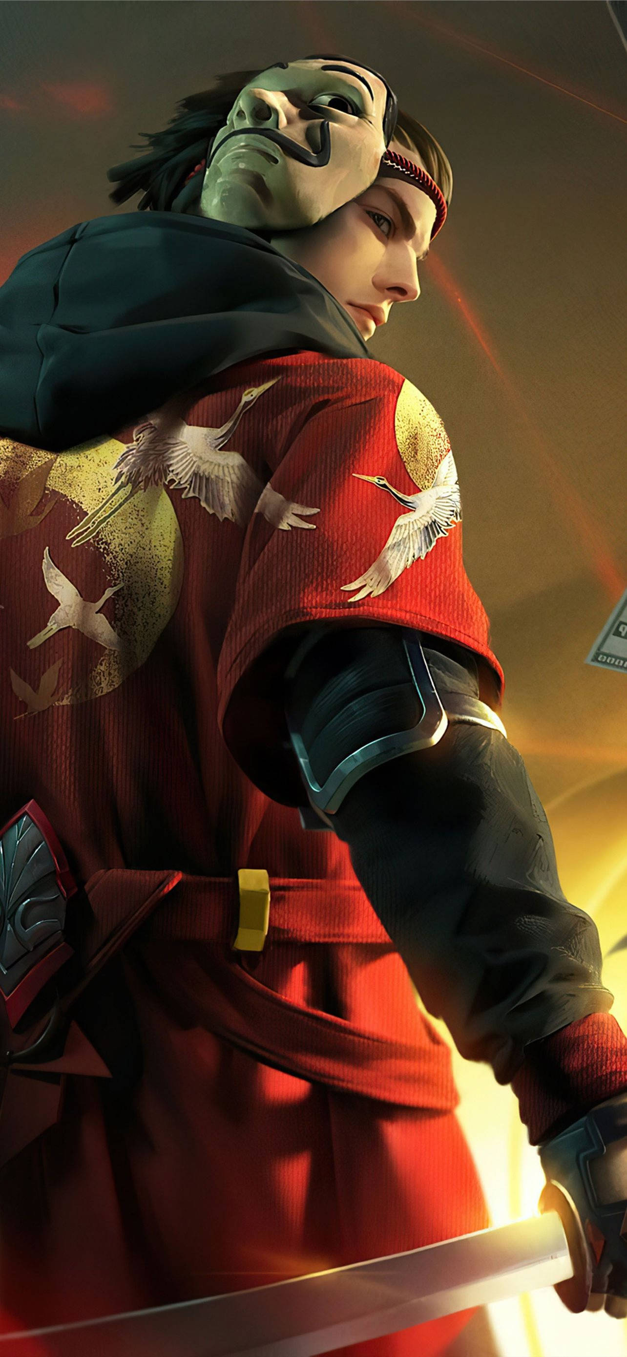 Free Fire ซีซัน 1 พร้อมหน้ากาก Money Heist วอลเปเปอร์