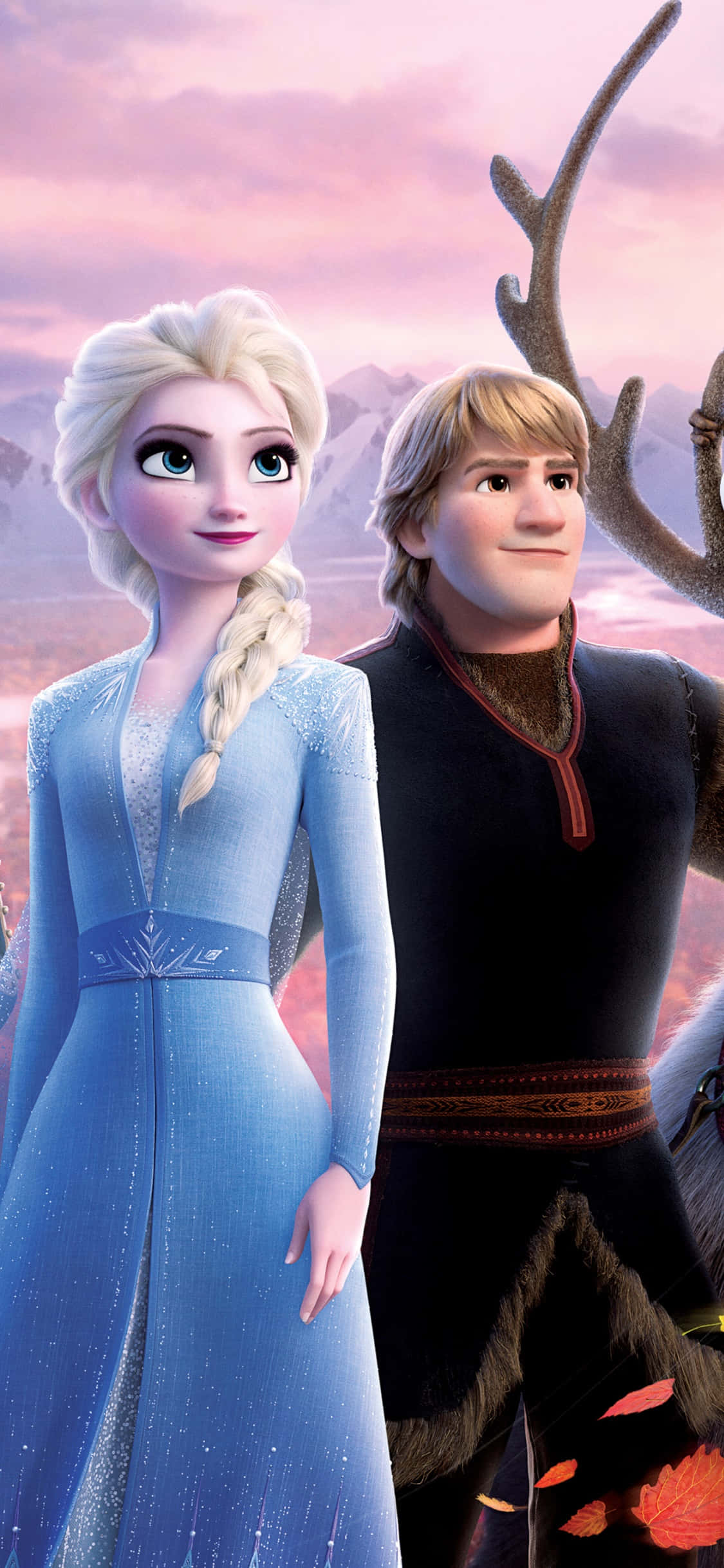 frozen 2 - elsa และ anna วอลเปเปอร์